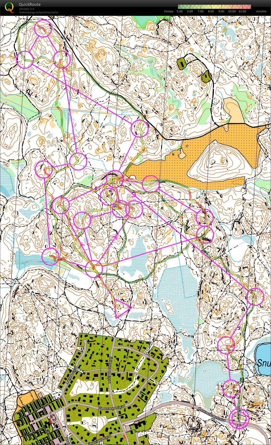 Vinternattcup omlöp (05-02-2016)