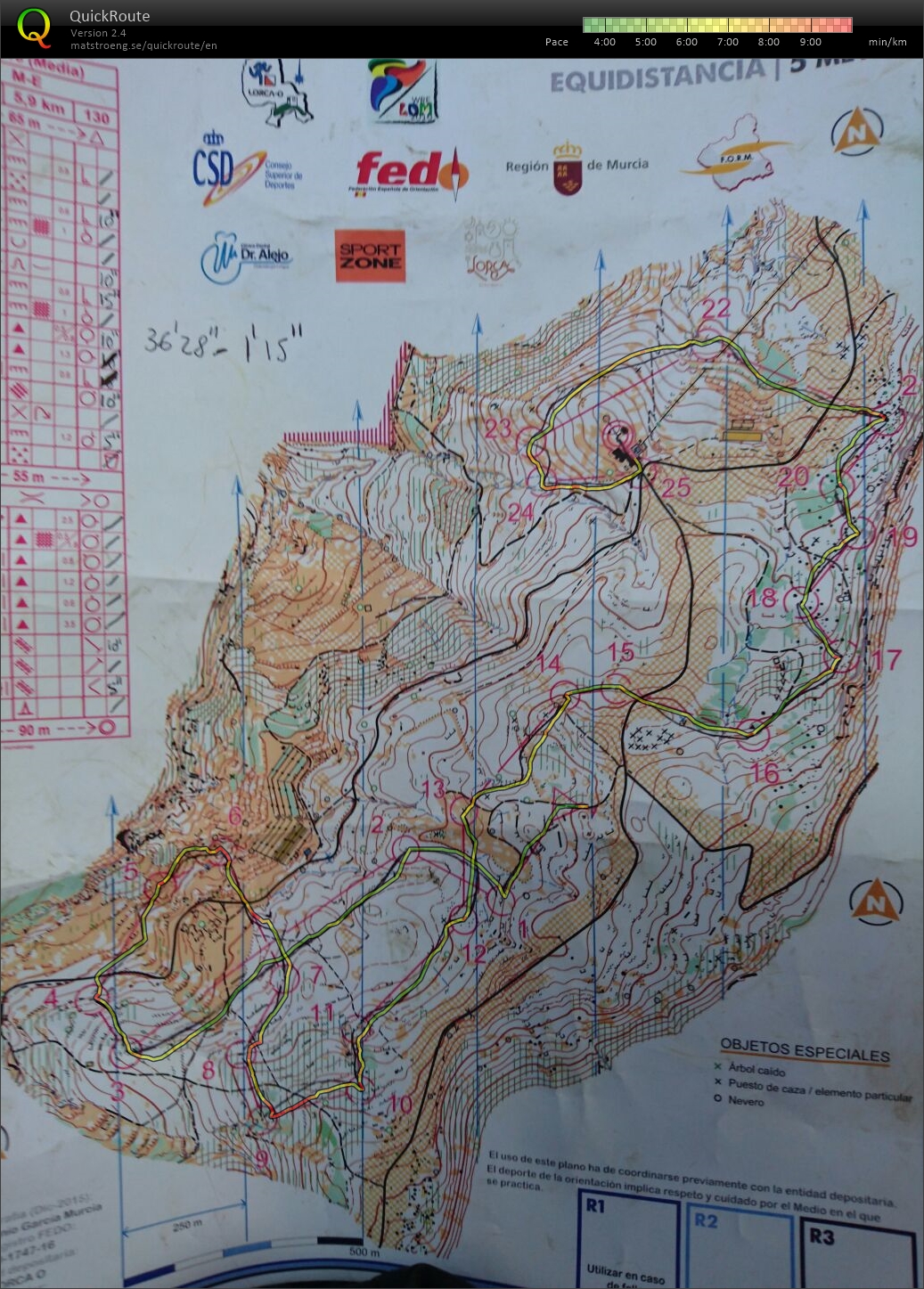 Lorca O-Meeting Middle (14.02.2016)