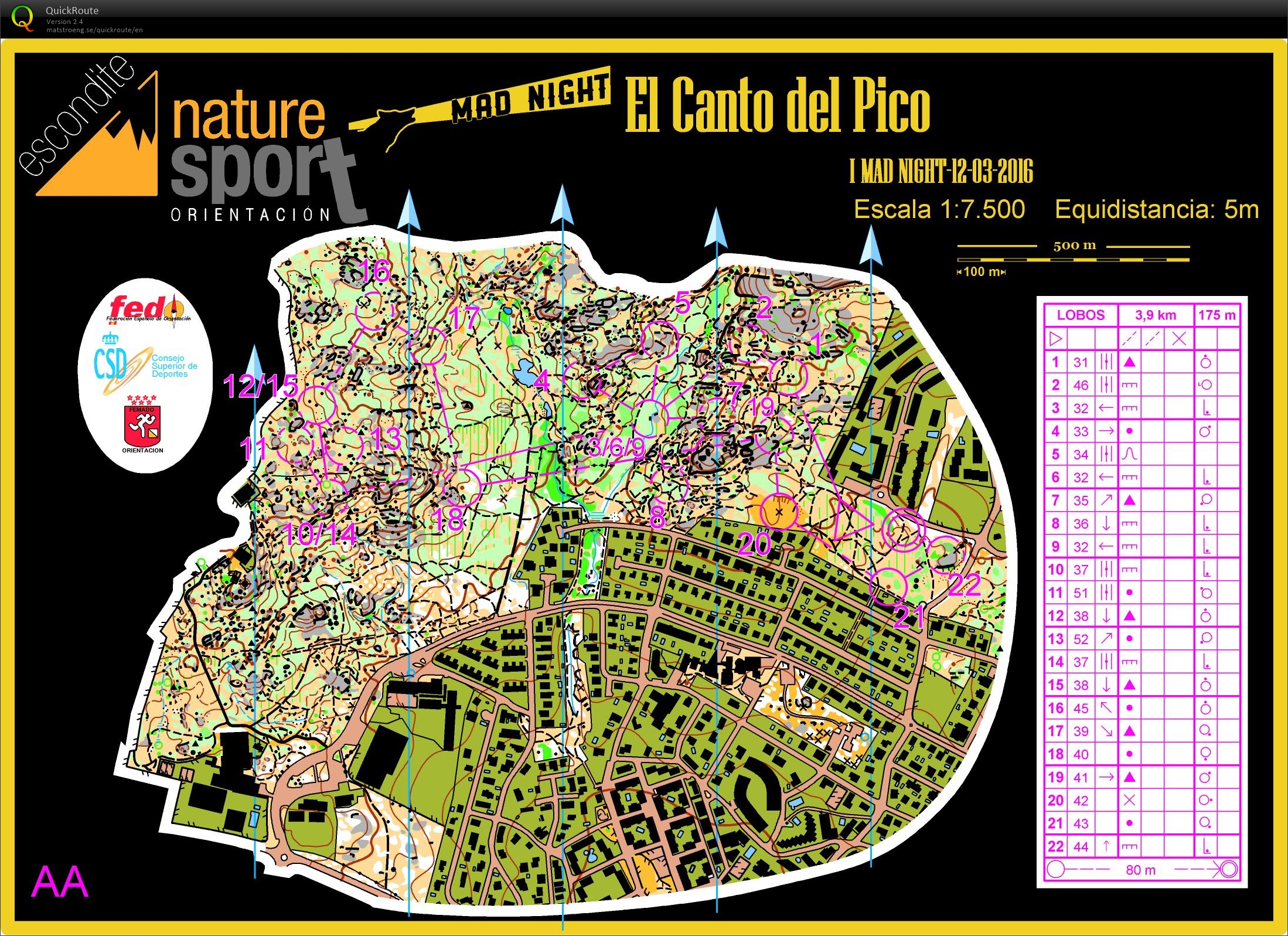 Night Orienteering (12-03-2016)