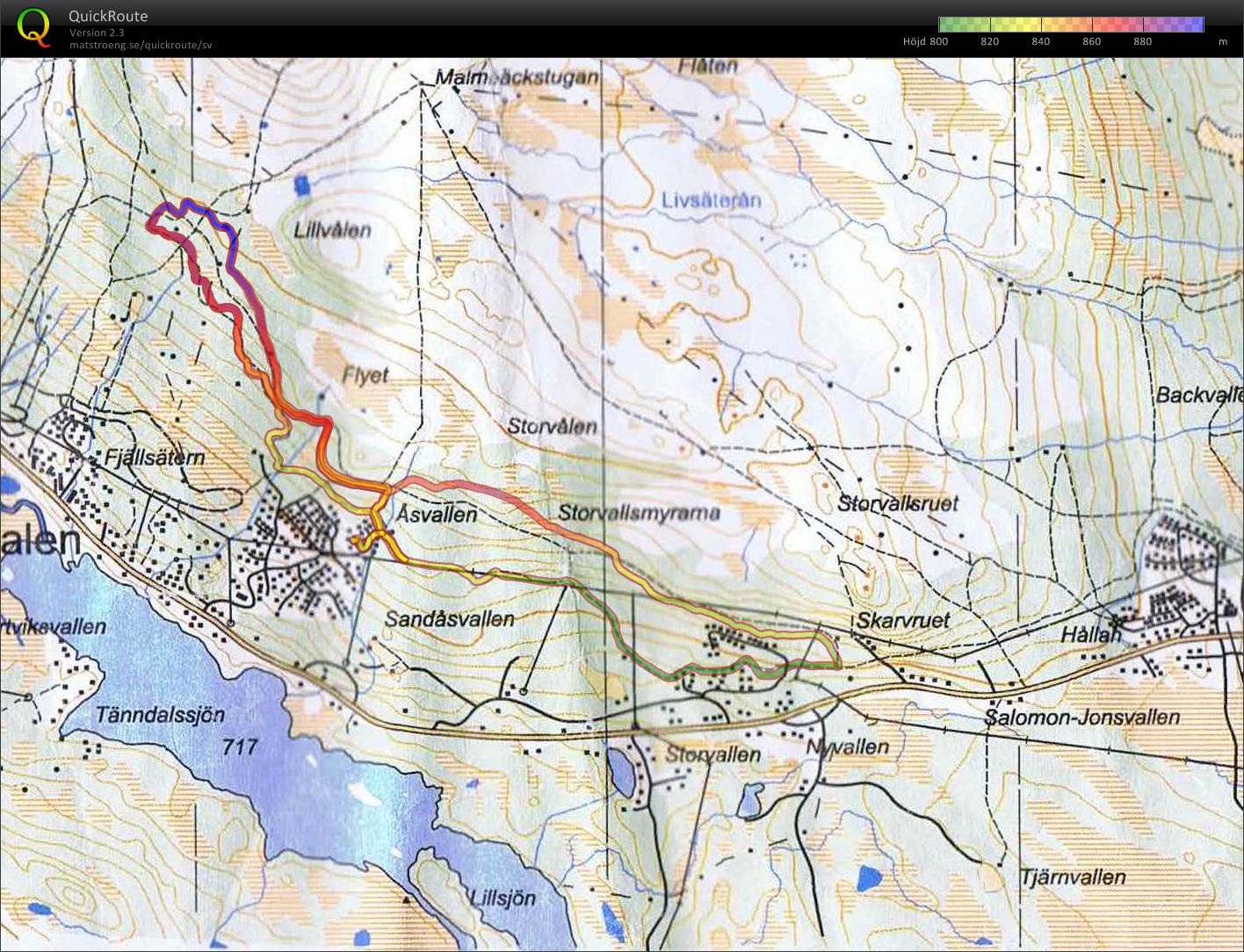 Skidor i tänndalen (30.12.2009)