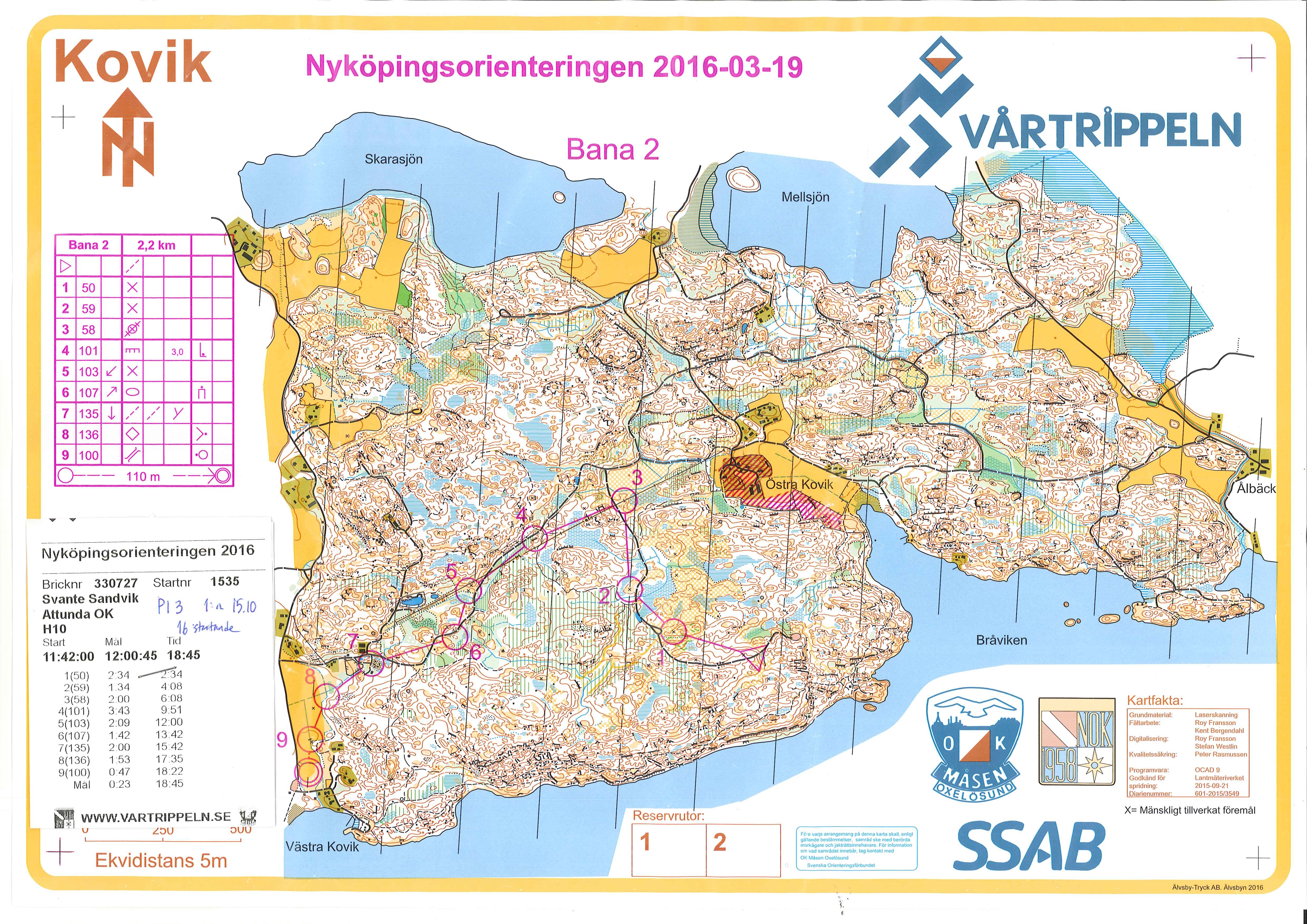 Nyköpingsorienteringen (2016-03-18)