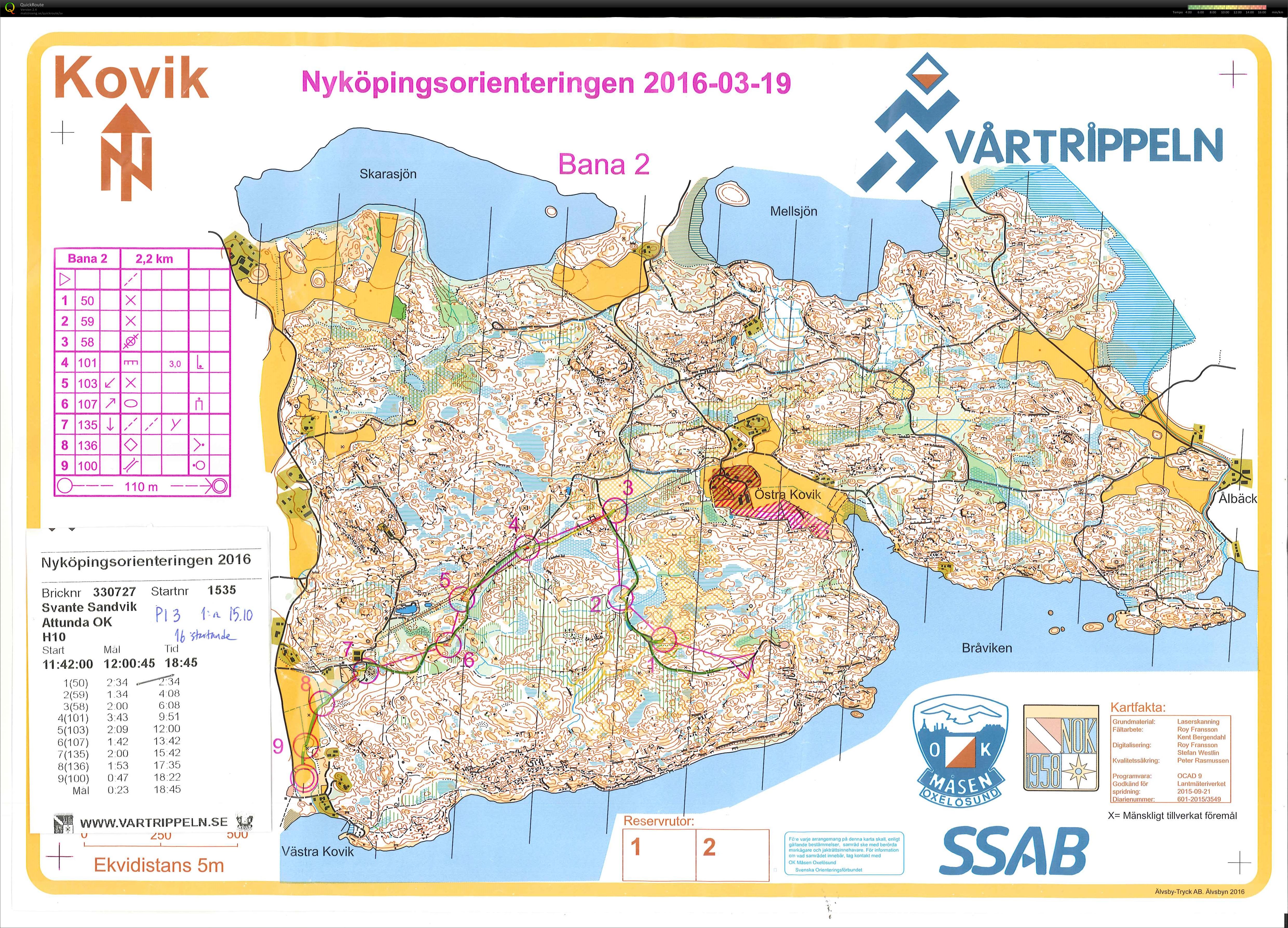 Nyköpingsorienteringen (2016-03-18)