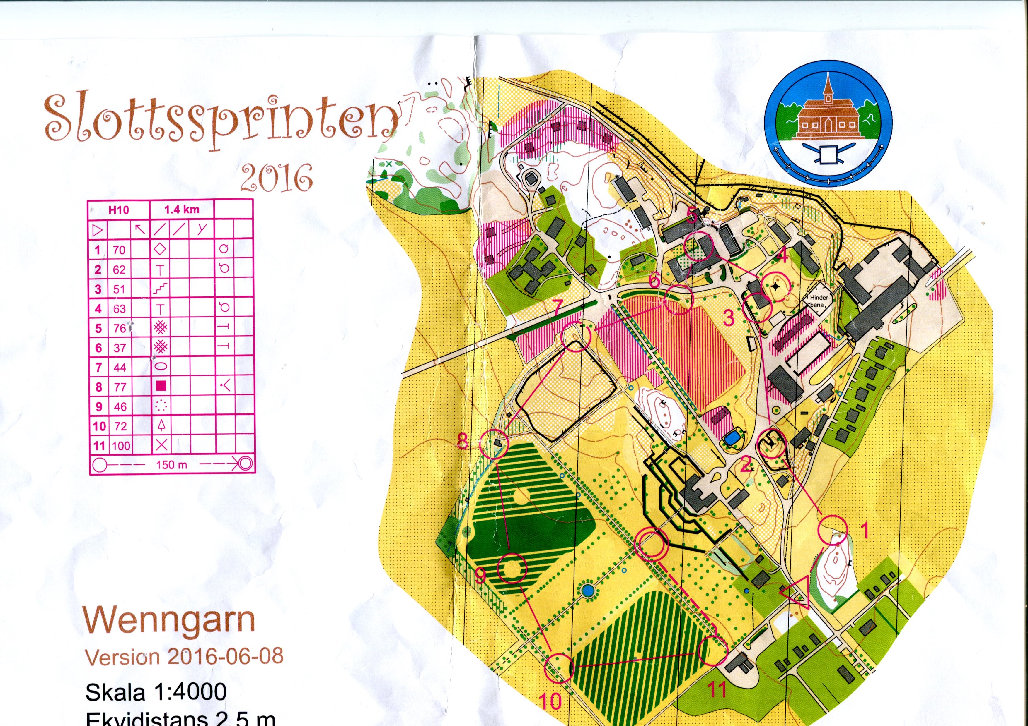 Slottssprinten (10/06/2016)
