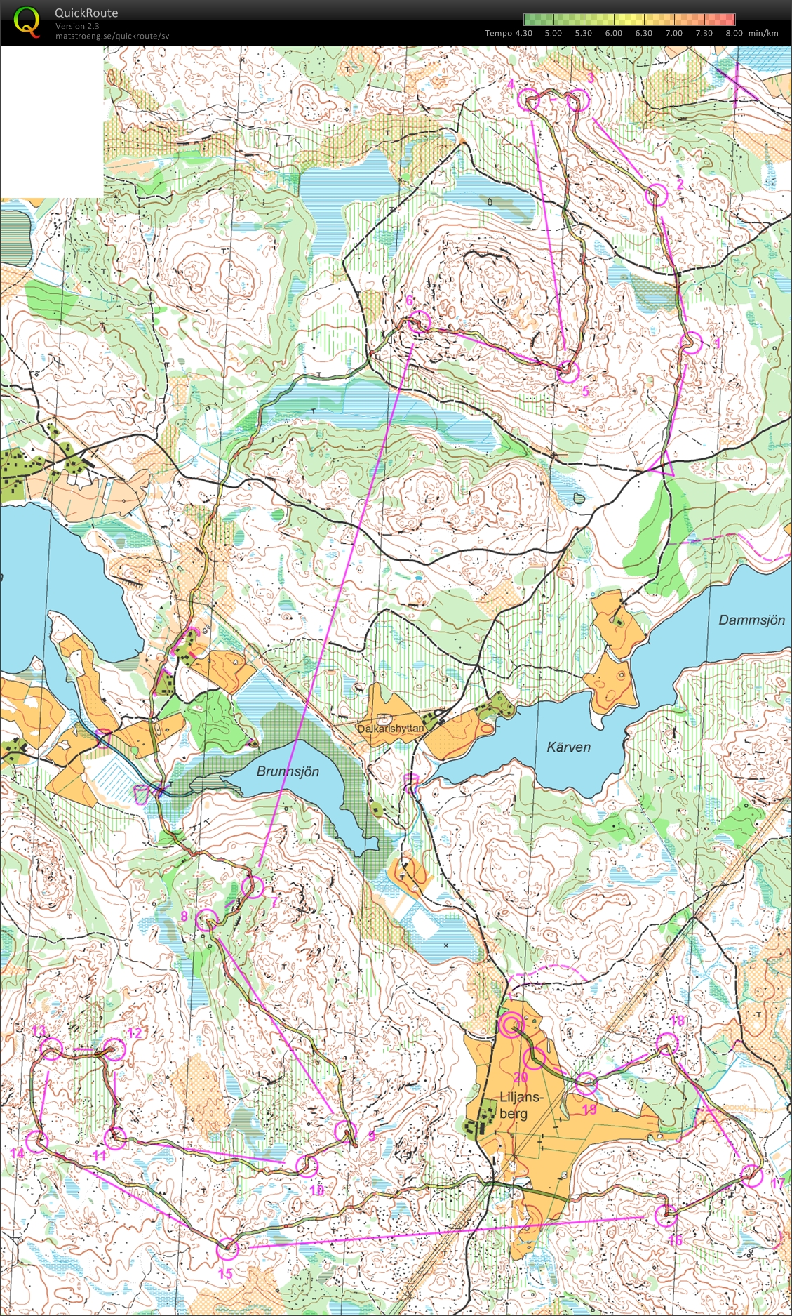 Juniorcupen Dalarna Lång (2010-09-25)