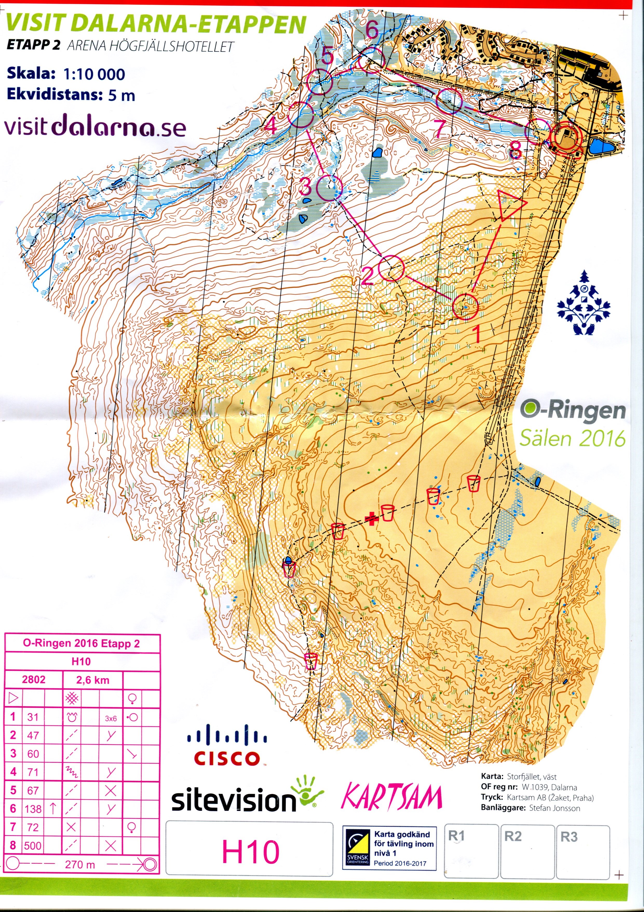 O-ringen Etapp 2 (24-07-2016)