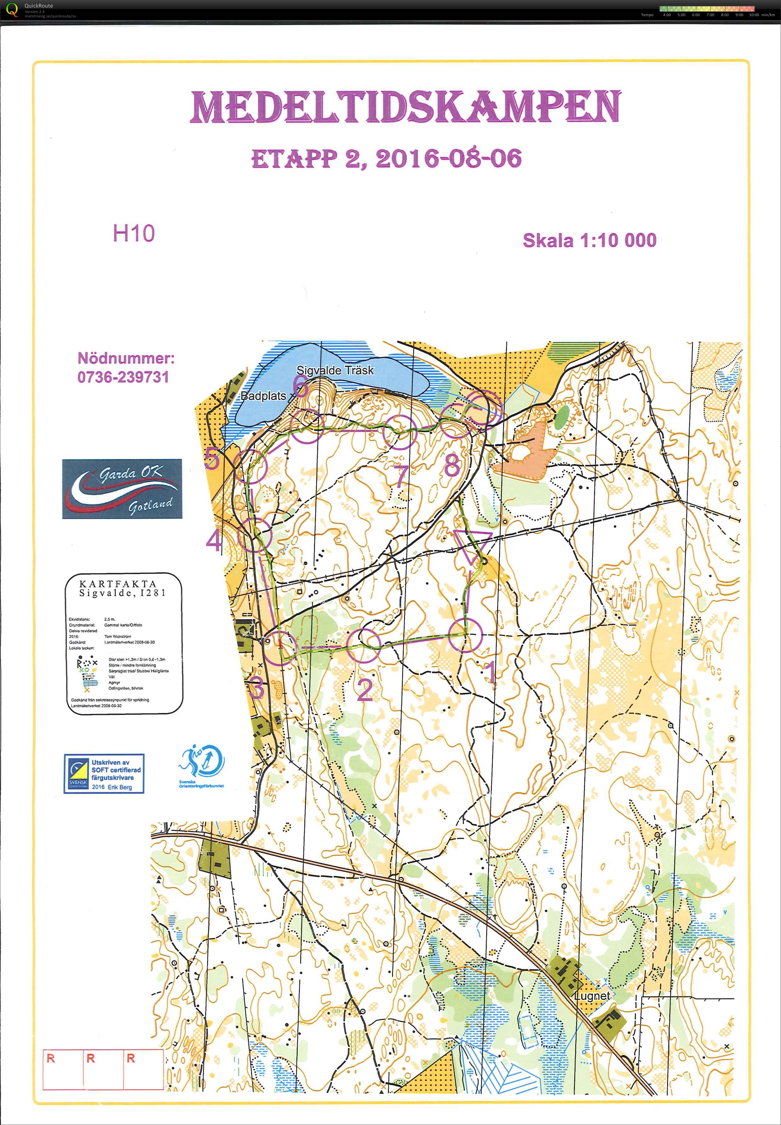 Medeltidskampen Etapp 2 (2016-08-05)