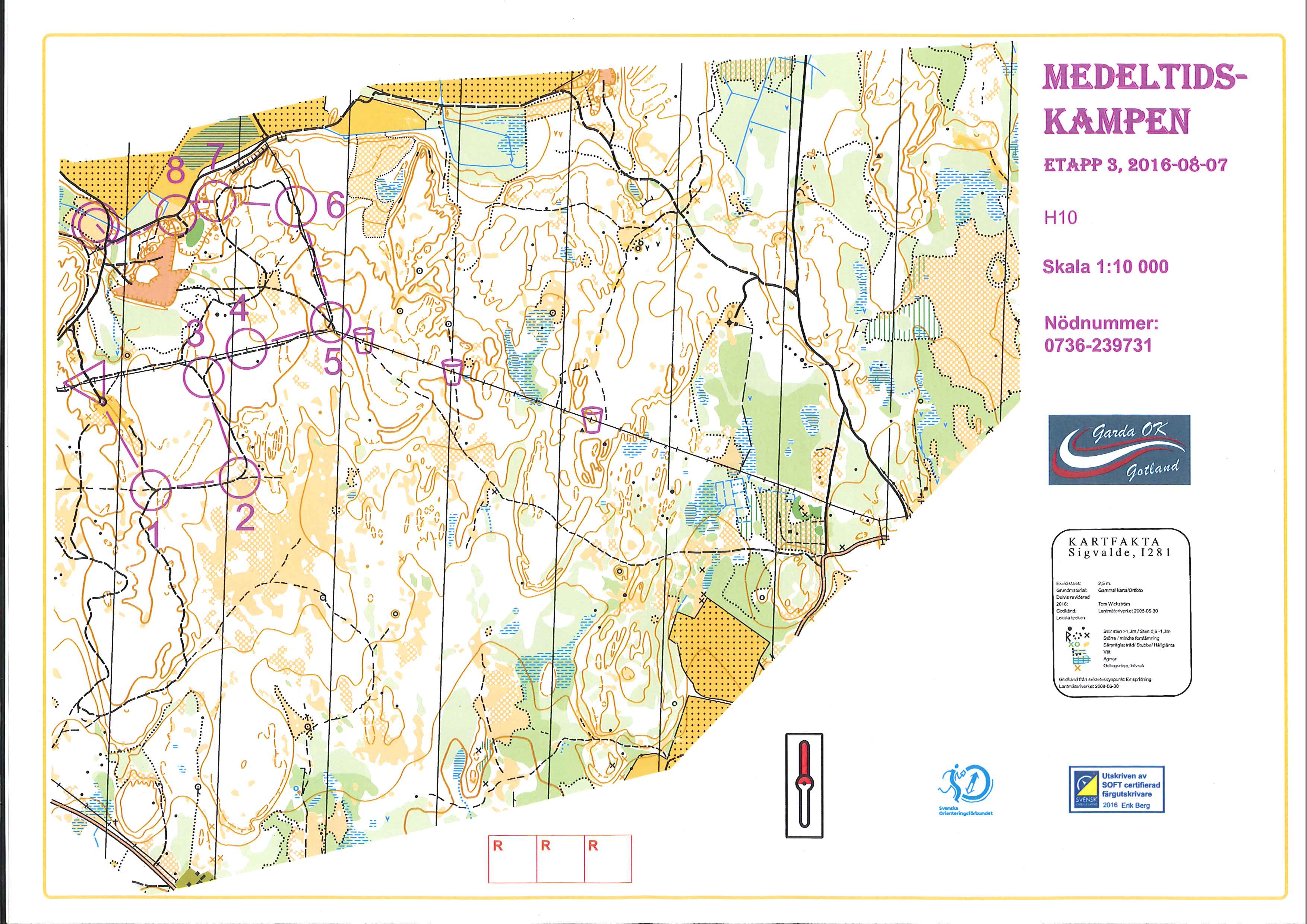 Medeltidskampen Etapp 3 (2016-08-06)