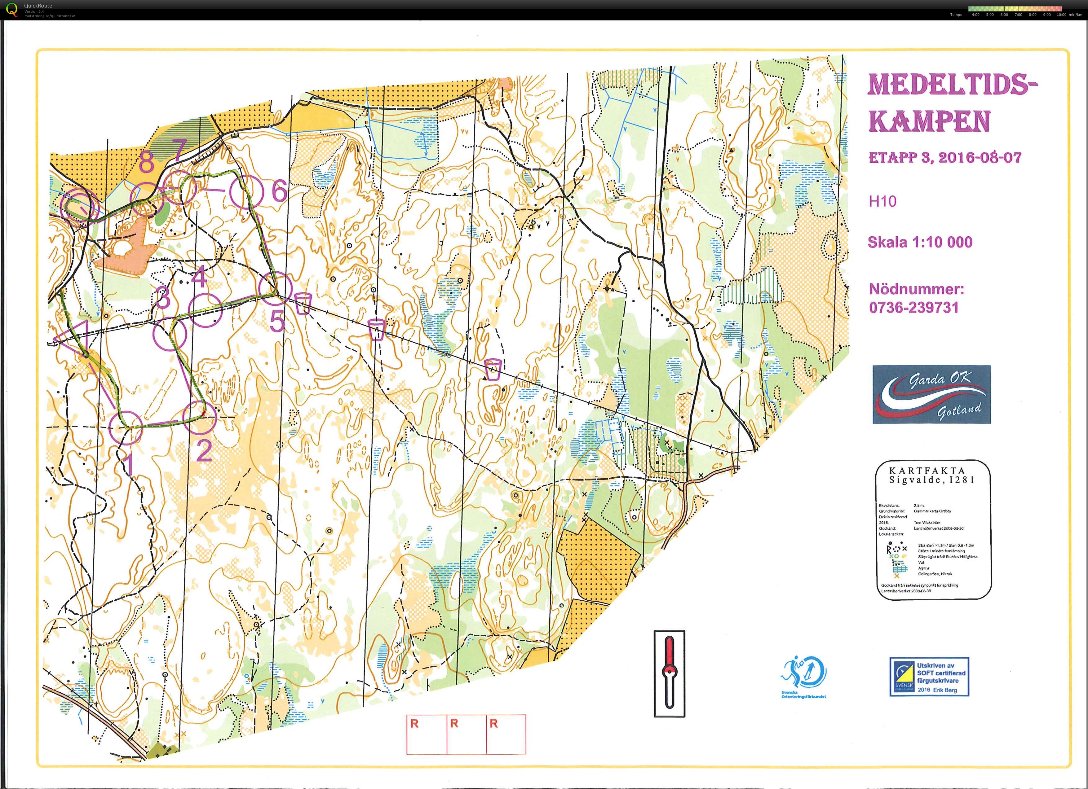 Medeltidskampen Etapp 3 (06-08-2016)