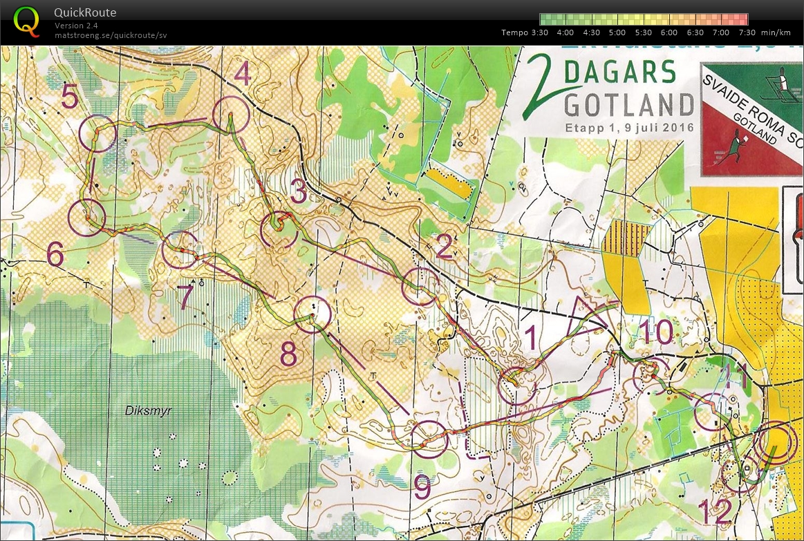 Gotlands 2-dagars Etapp 1 (09/07/2016)