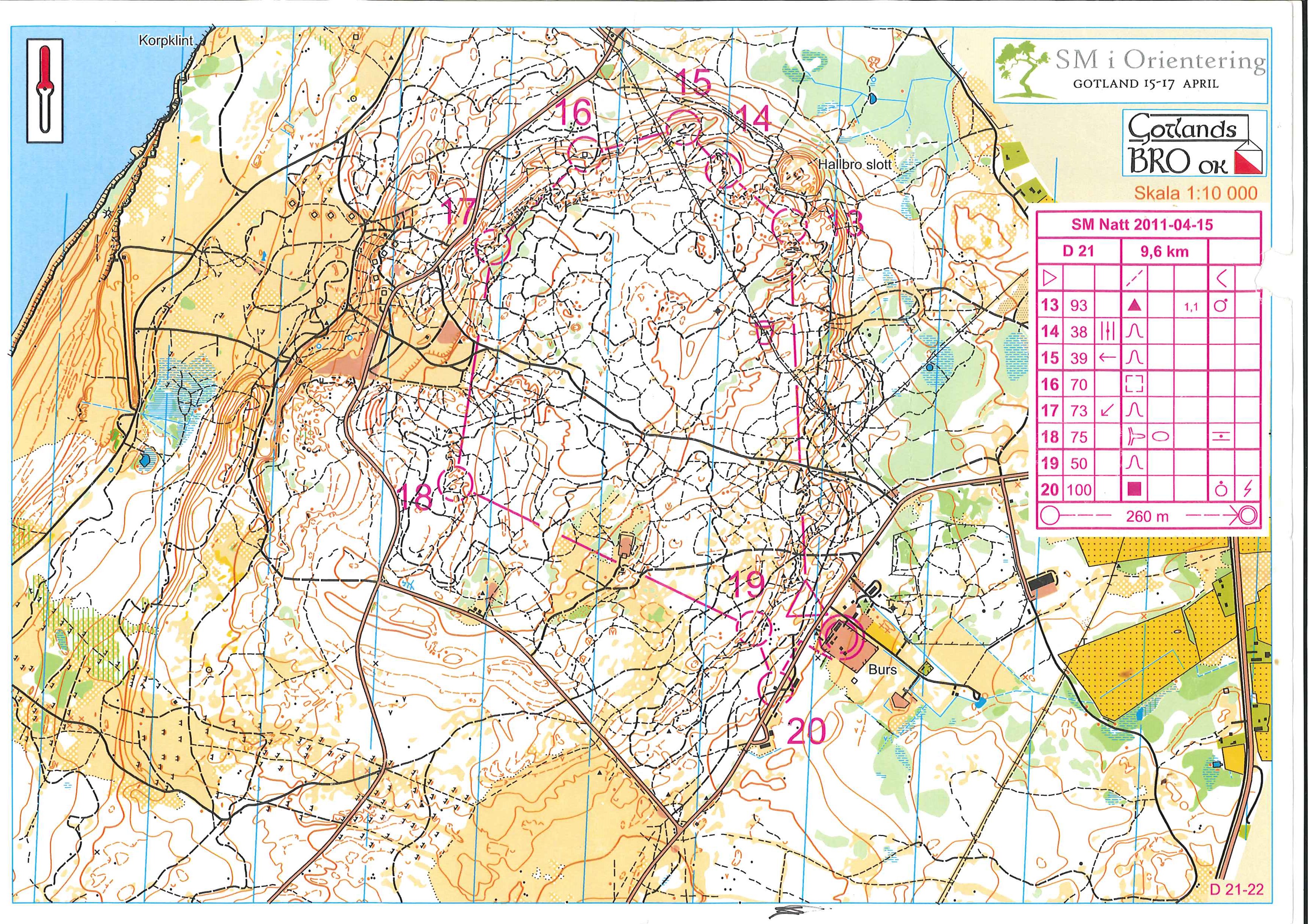 Omlöp D21 Natt SM 2011 varv 2 (2016-08-01)