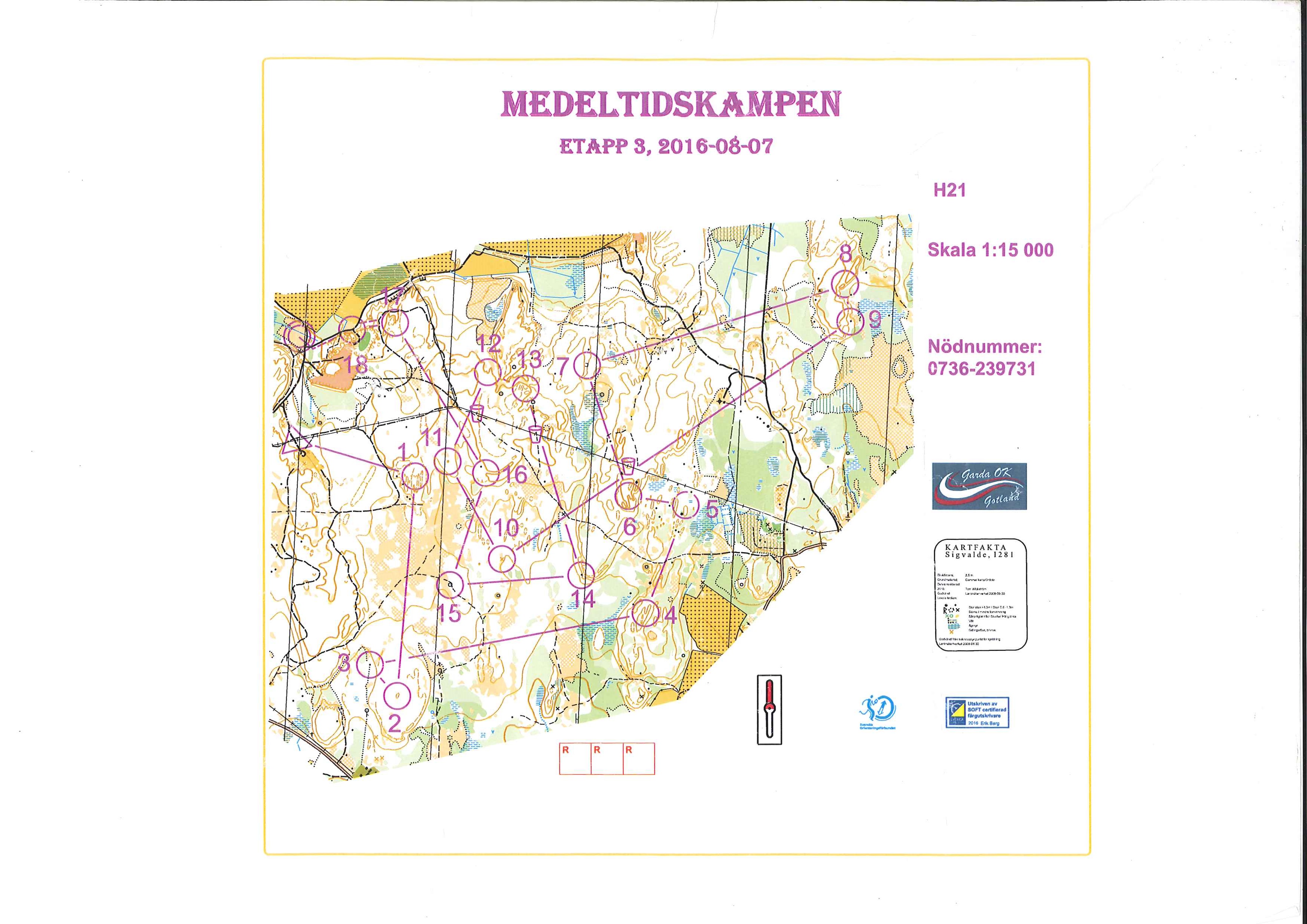 Medeltidskampen Etapp 3 (2016-08-06)