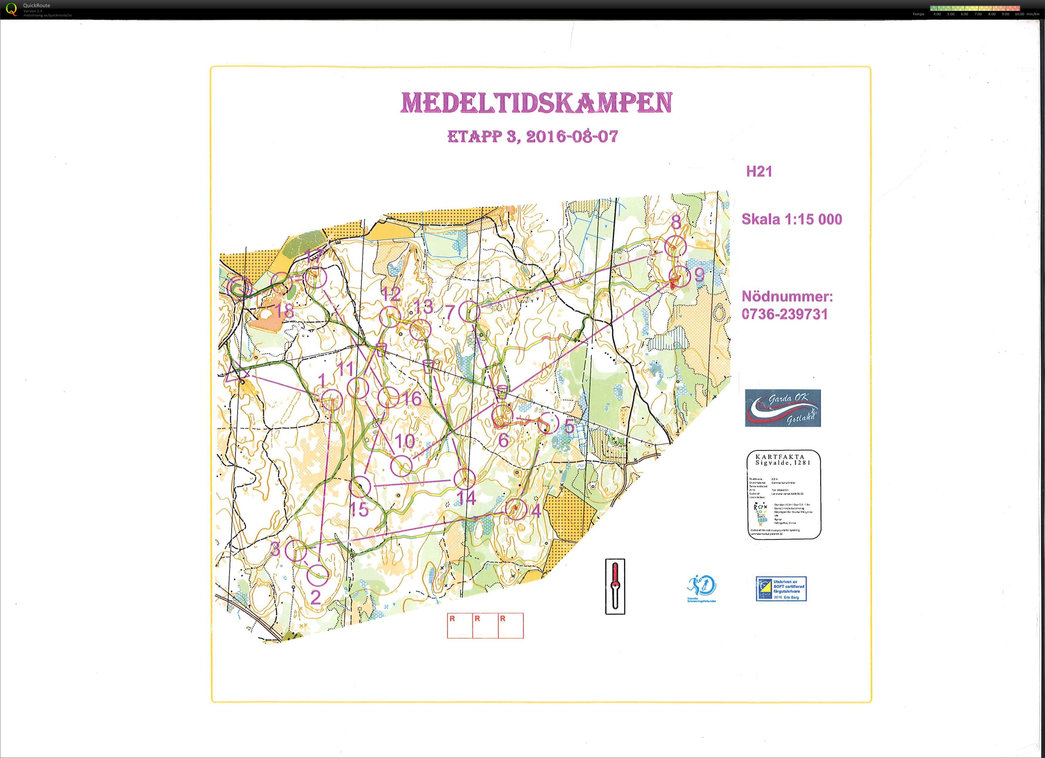 Medeltidskampen Etapp 3 (2016-08-06)