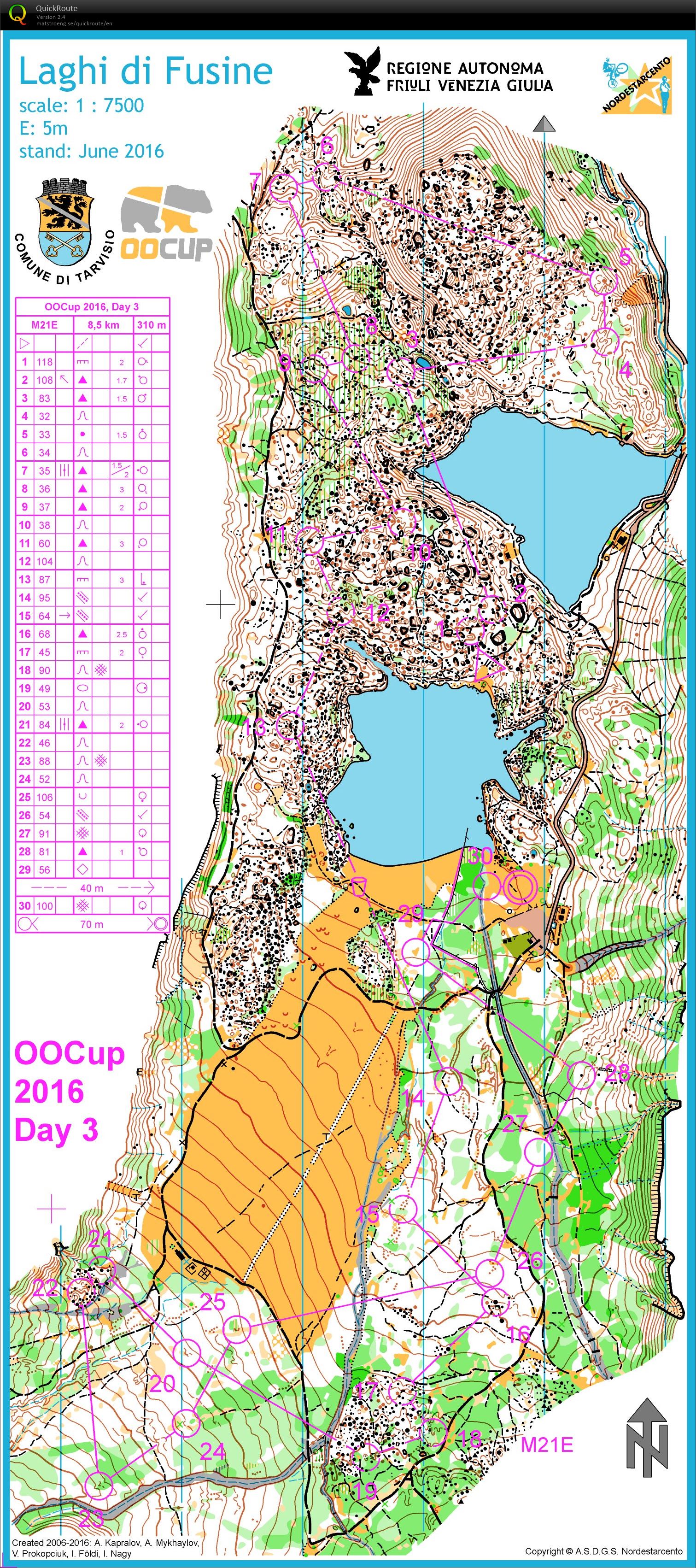 OOCup Stage 3 - Lake Fusine Long (2015-12-29)