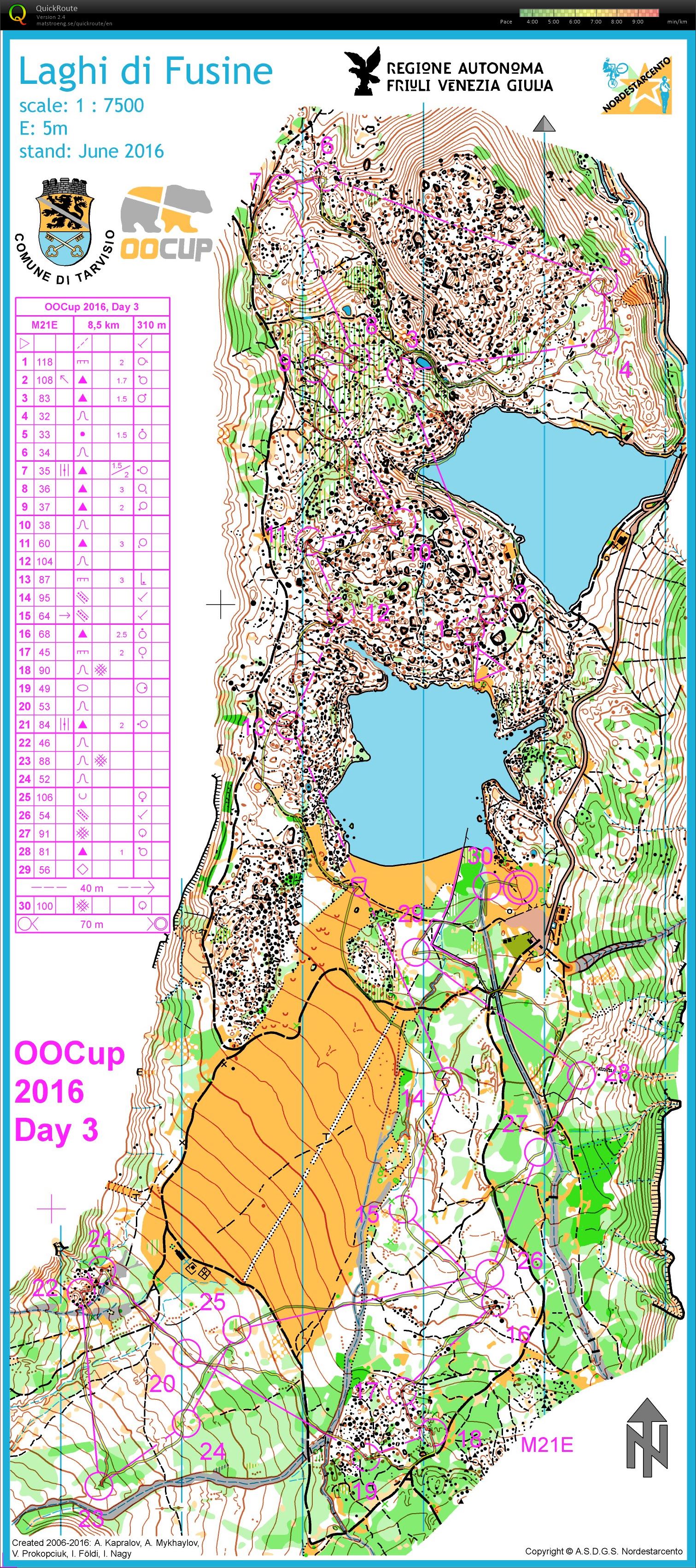 OOCup Stage 3 - Lake Fusine Long (2015-12-29)