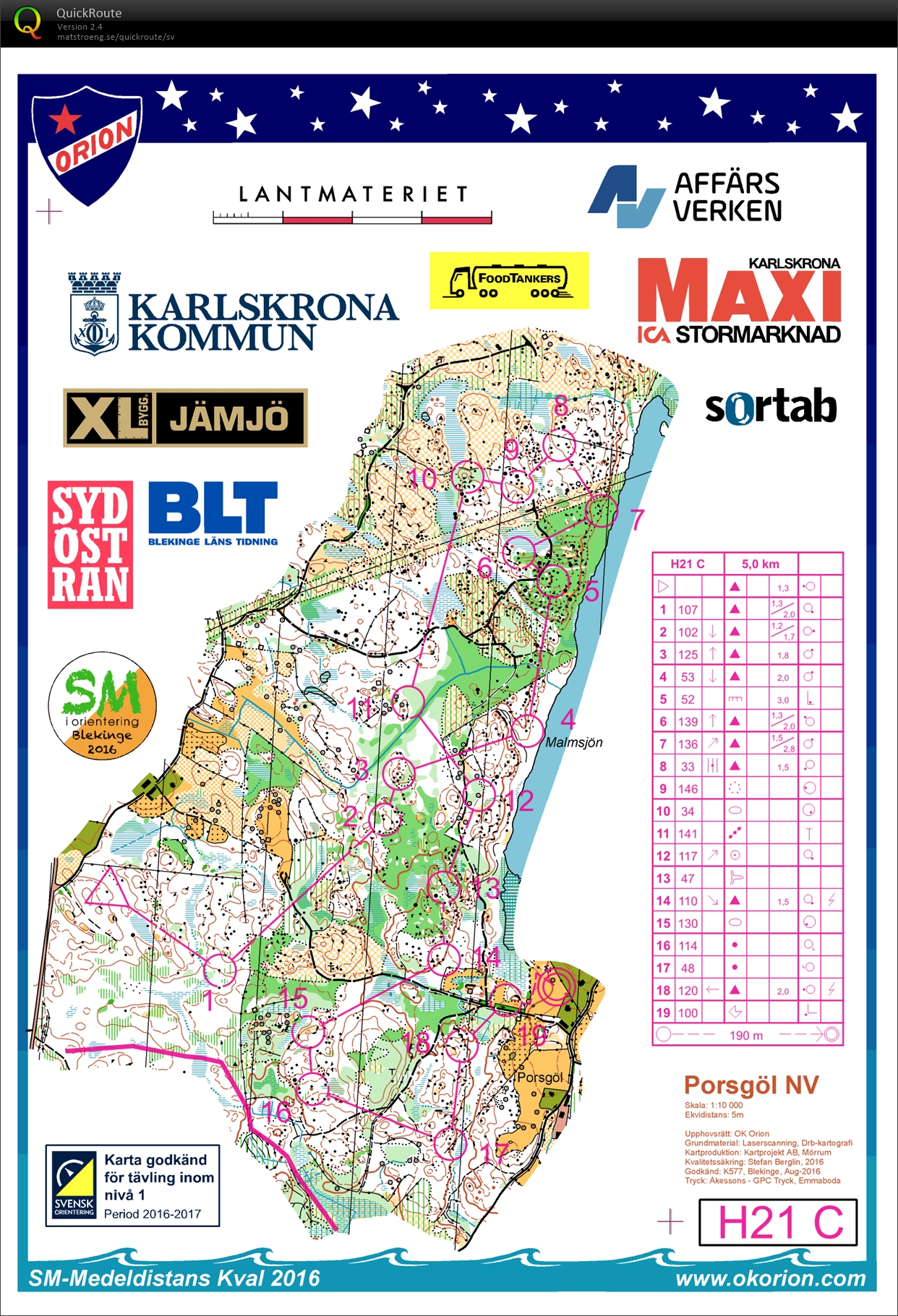 SM Medeldistans kval (2016-09-23)