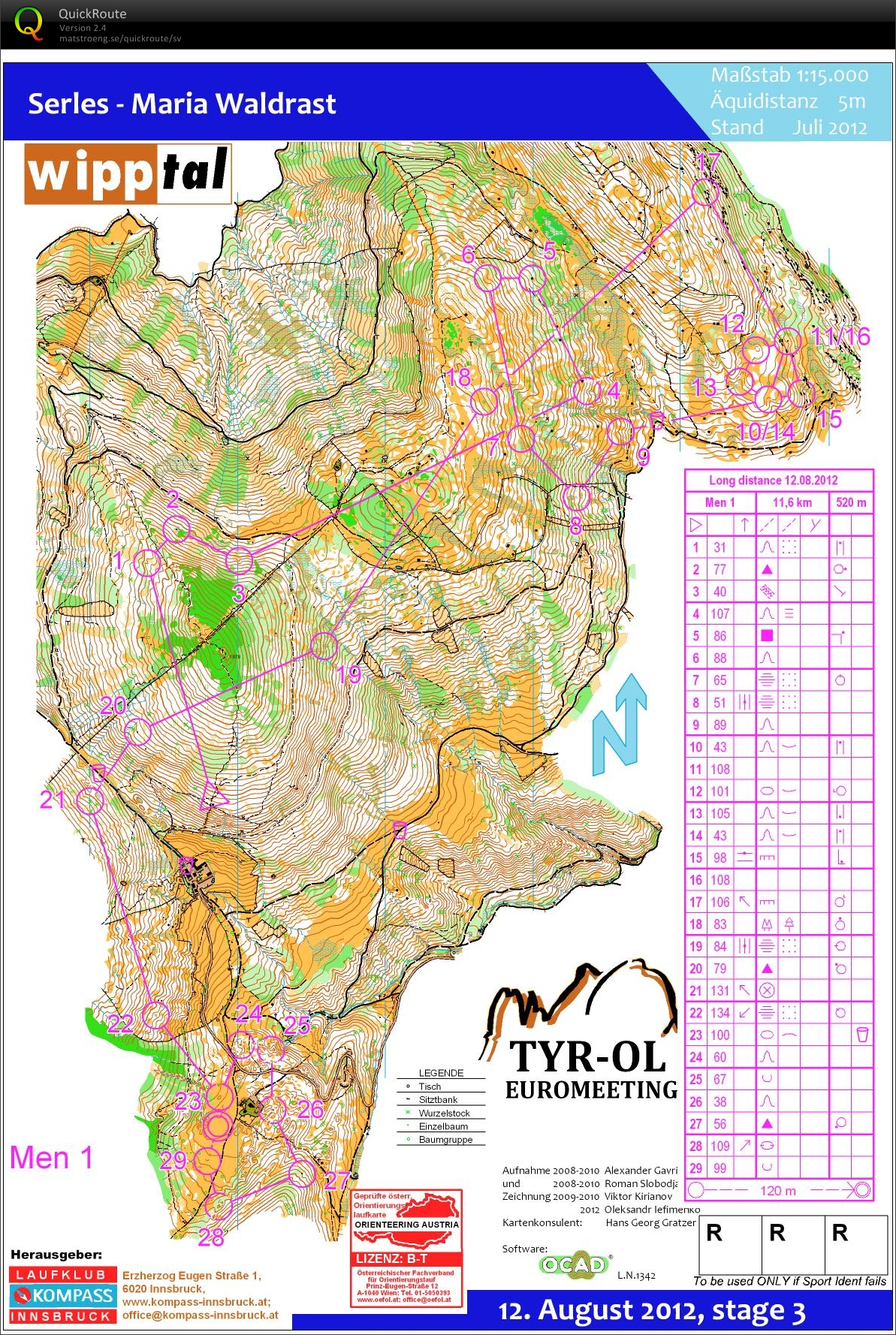 Egen träning Wipptal (2016-06-24)