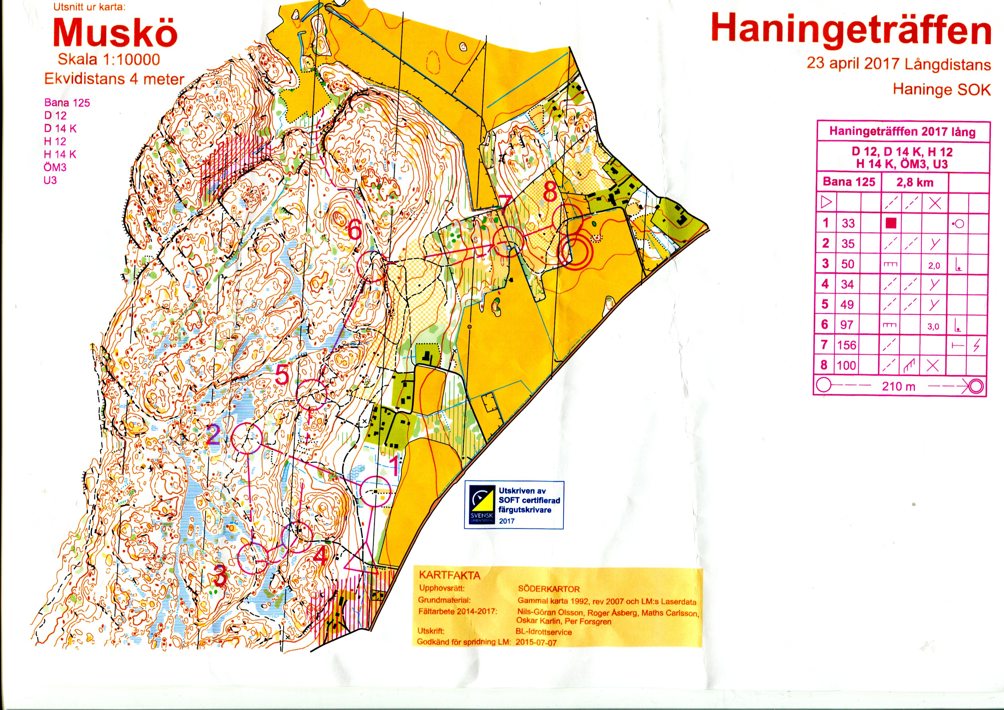 Haningeträffen lång (22/04/2017)