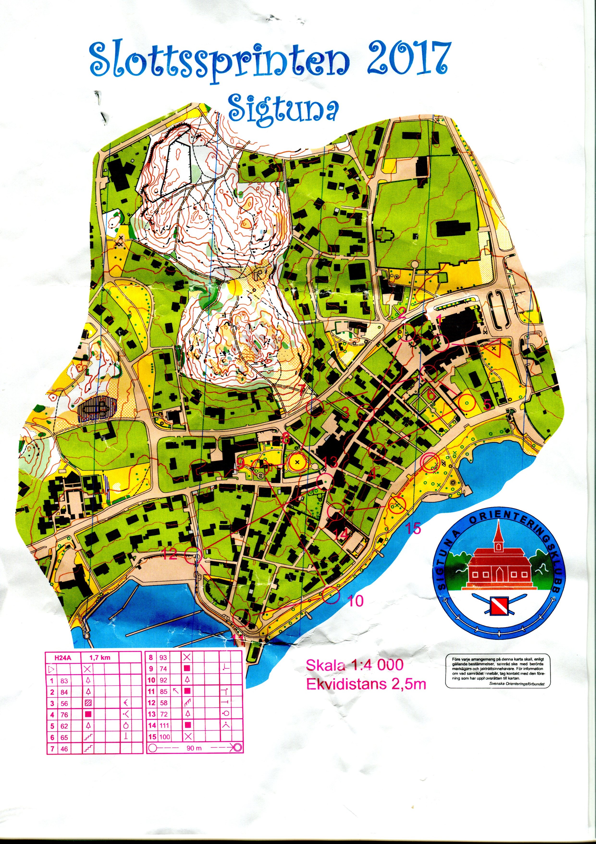 Slottssprinten stafett (2017-06-09)