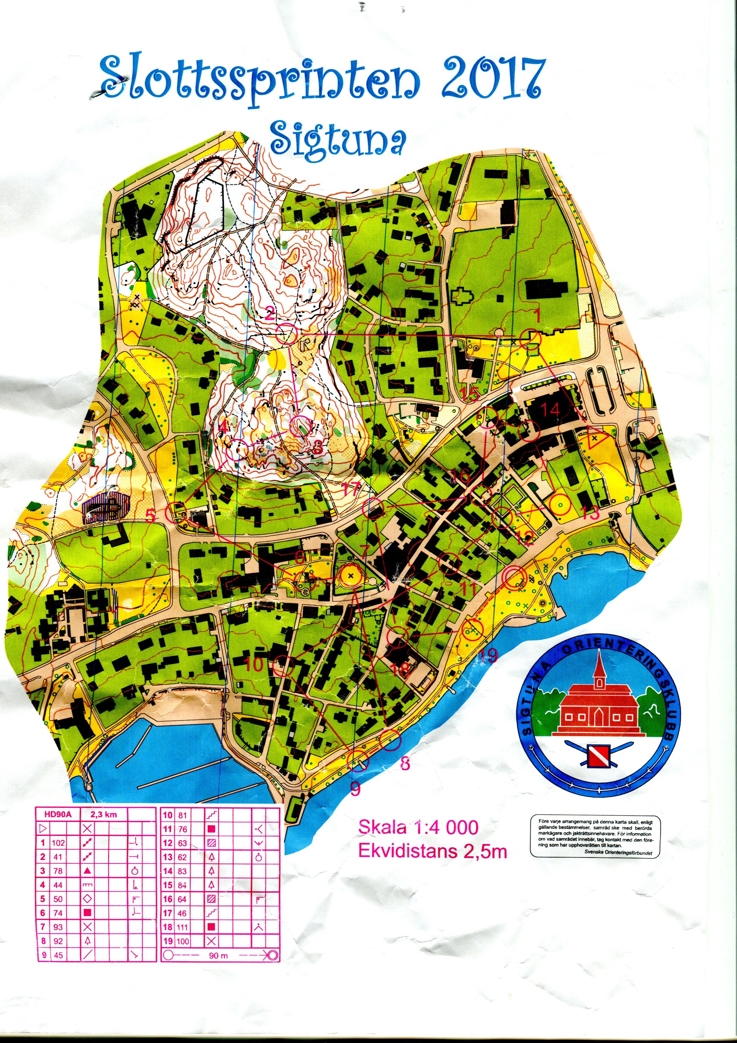 Slottssprinten stafett (2017-06-09)