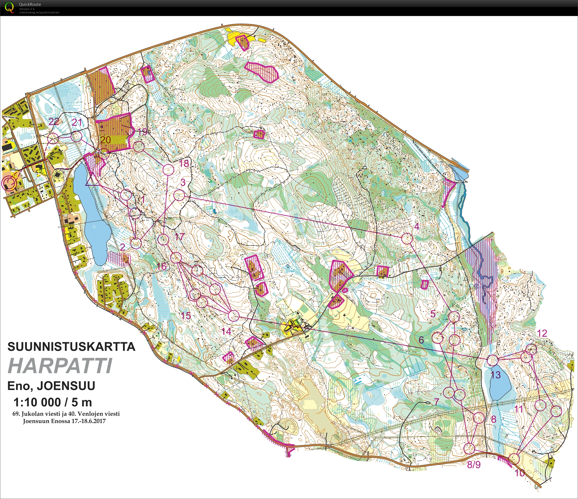 Jukola 2017 Leg 6 (18-06-2017)