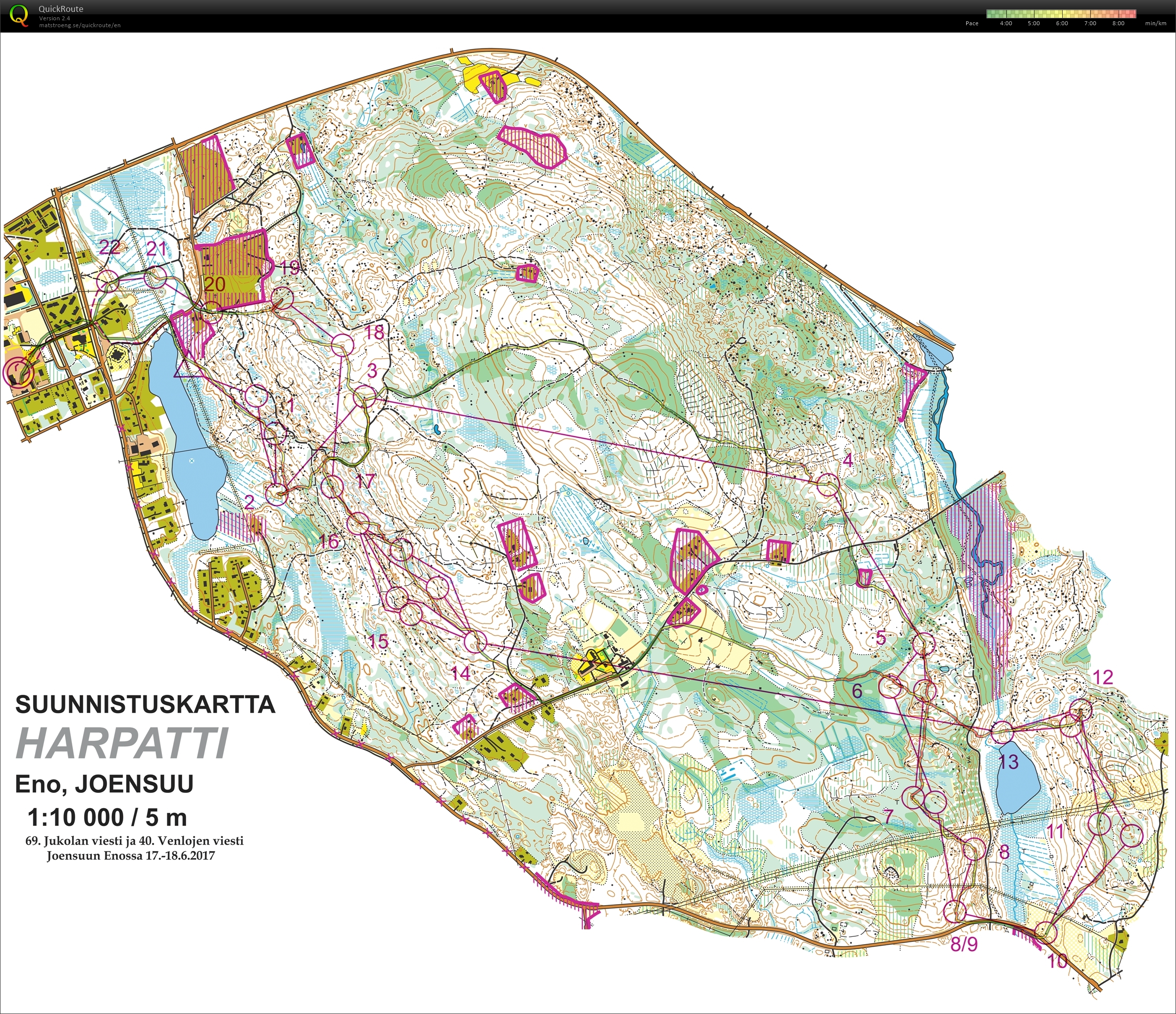 Jukola 2017 Leg 6 (18-06-2017)