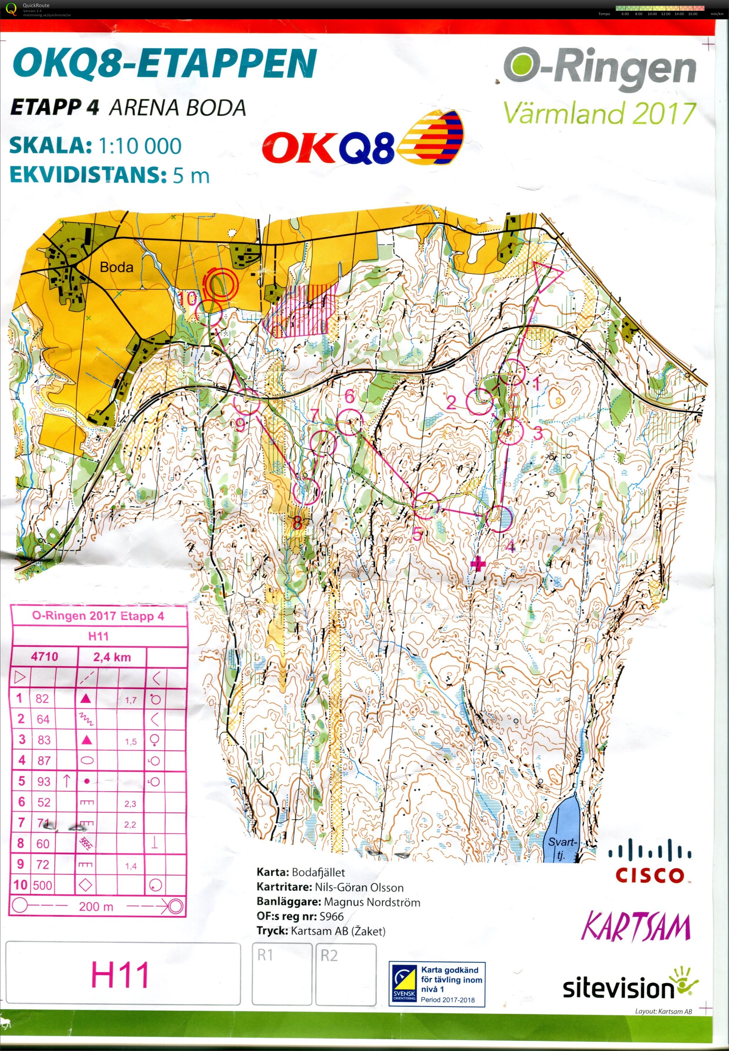 O-ringen Etapp 4 (26-07-2017)