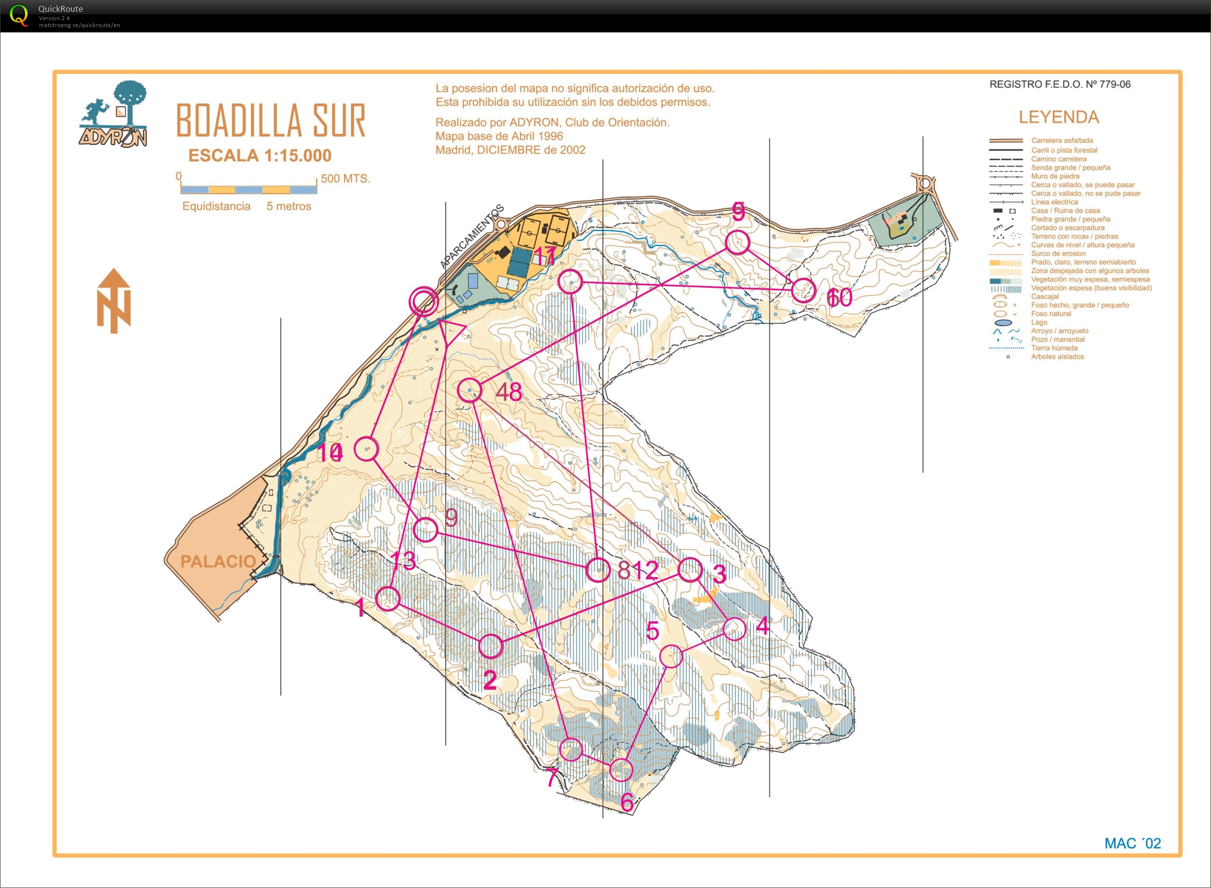 Boadilla navigation (21-11-2017)