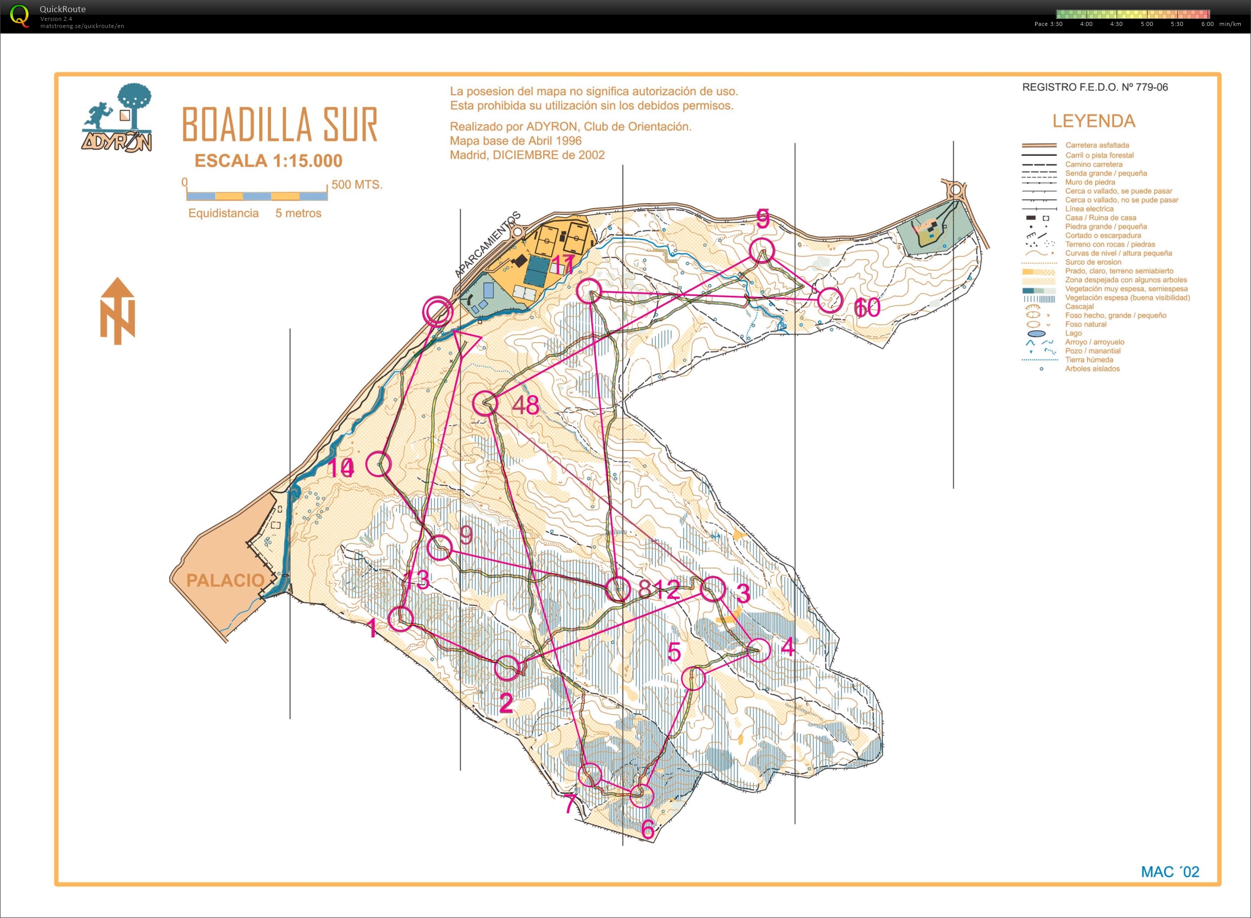 Boadilla navigation (21-11-2017)