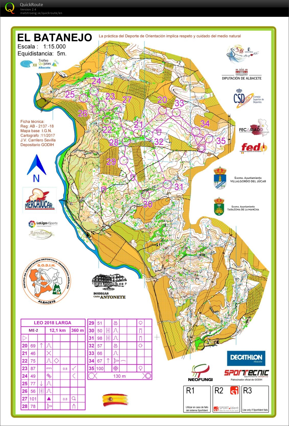 Trofeo Quijotes Long Part II (22-04-2018)