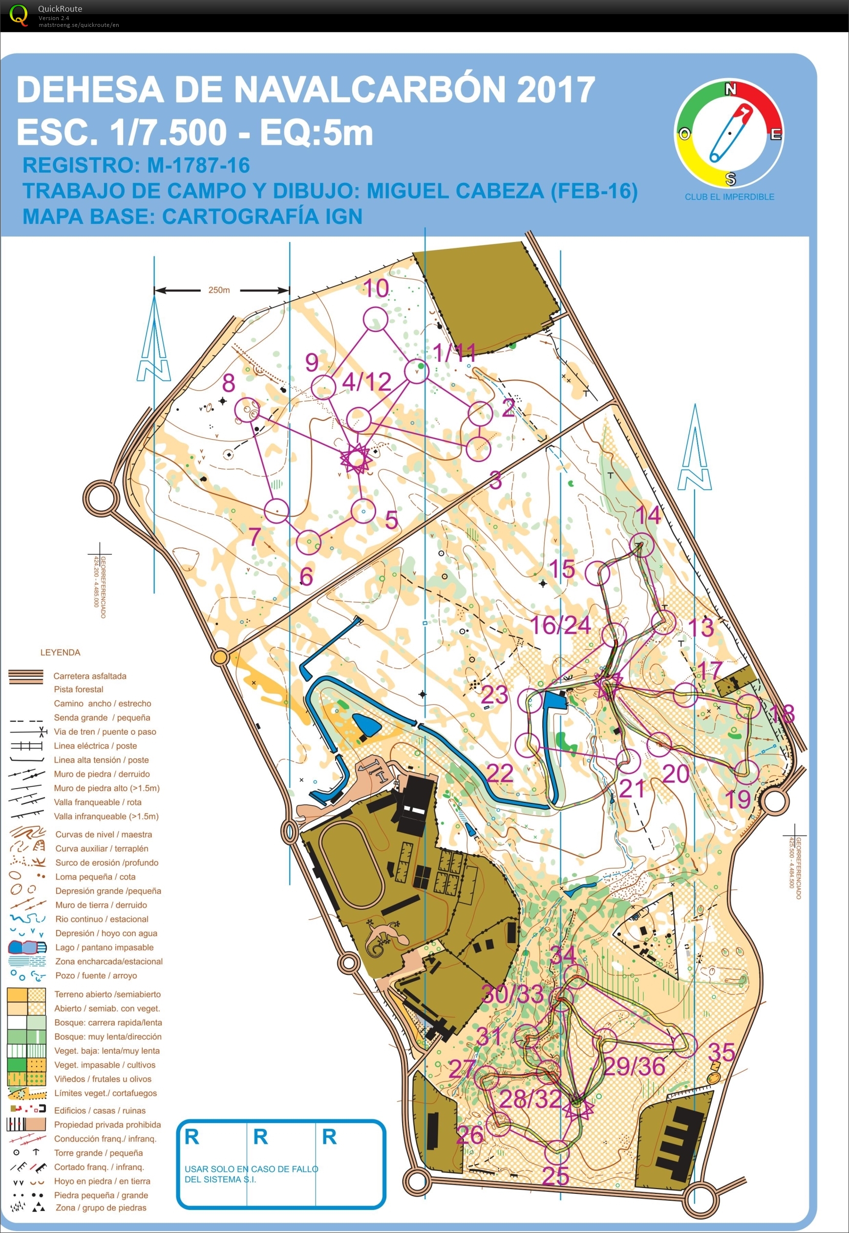 Navalcarbon intervals (24/04/2018)