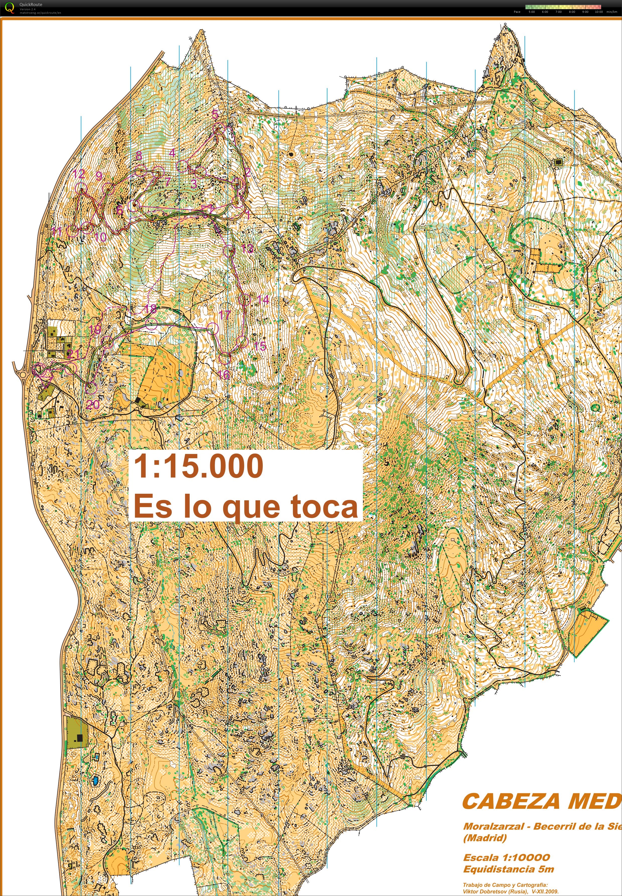 Cabeza Mediana downhills (01-05-2018)