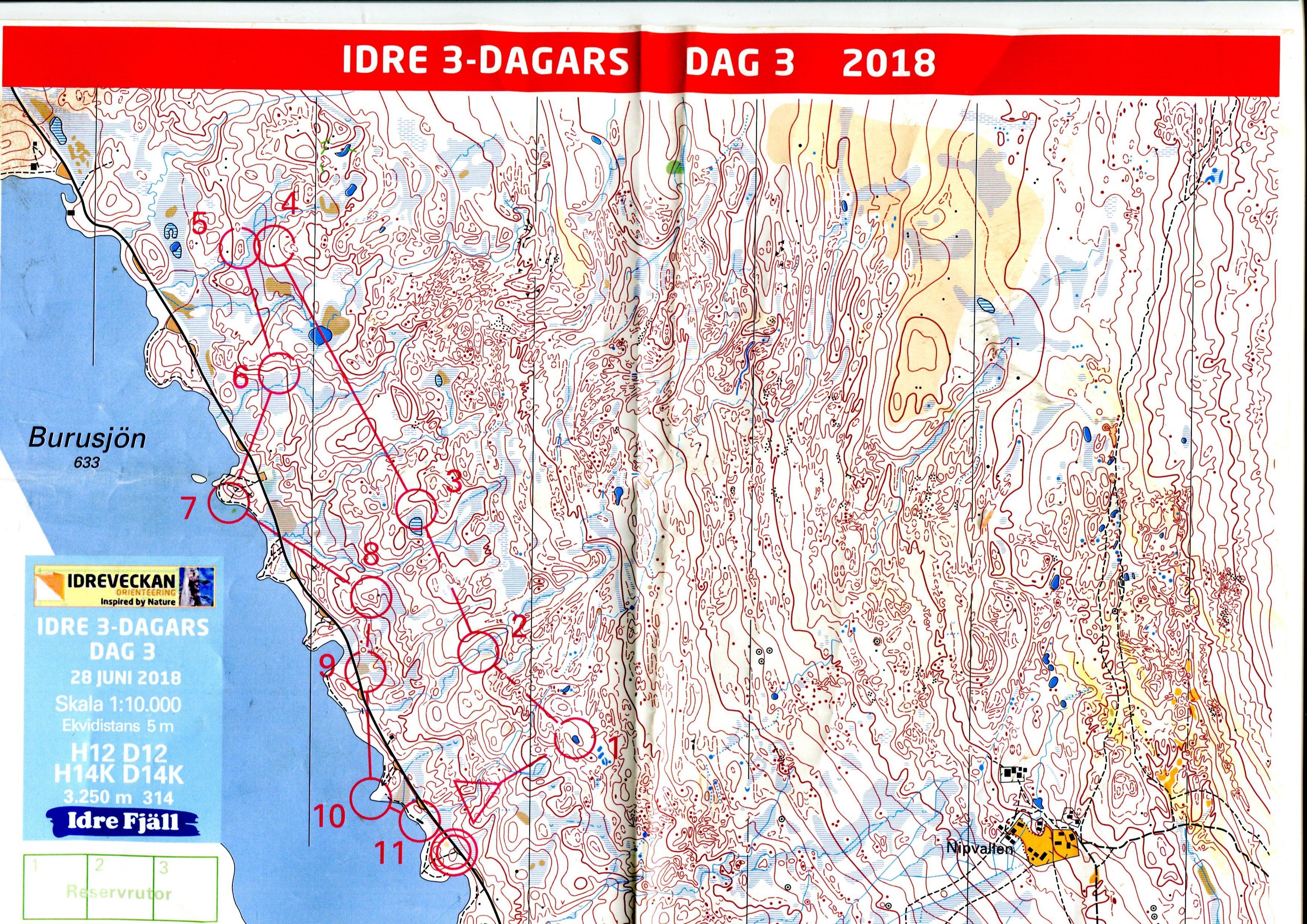 Idre 3-dagars Etapp 3 (2018-06-27)