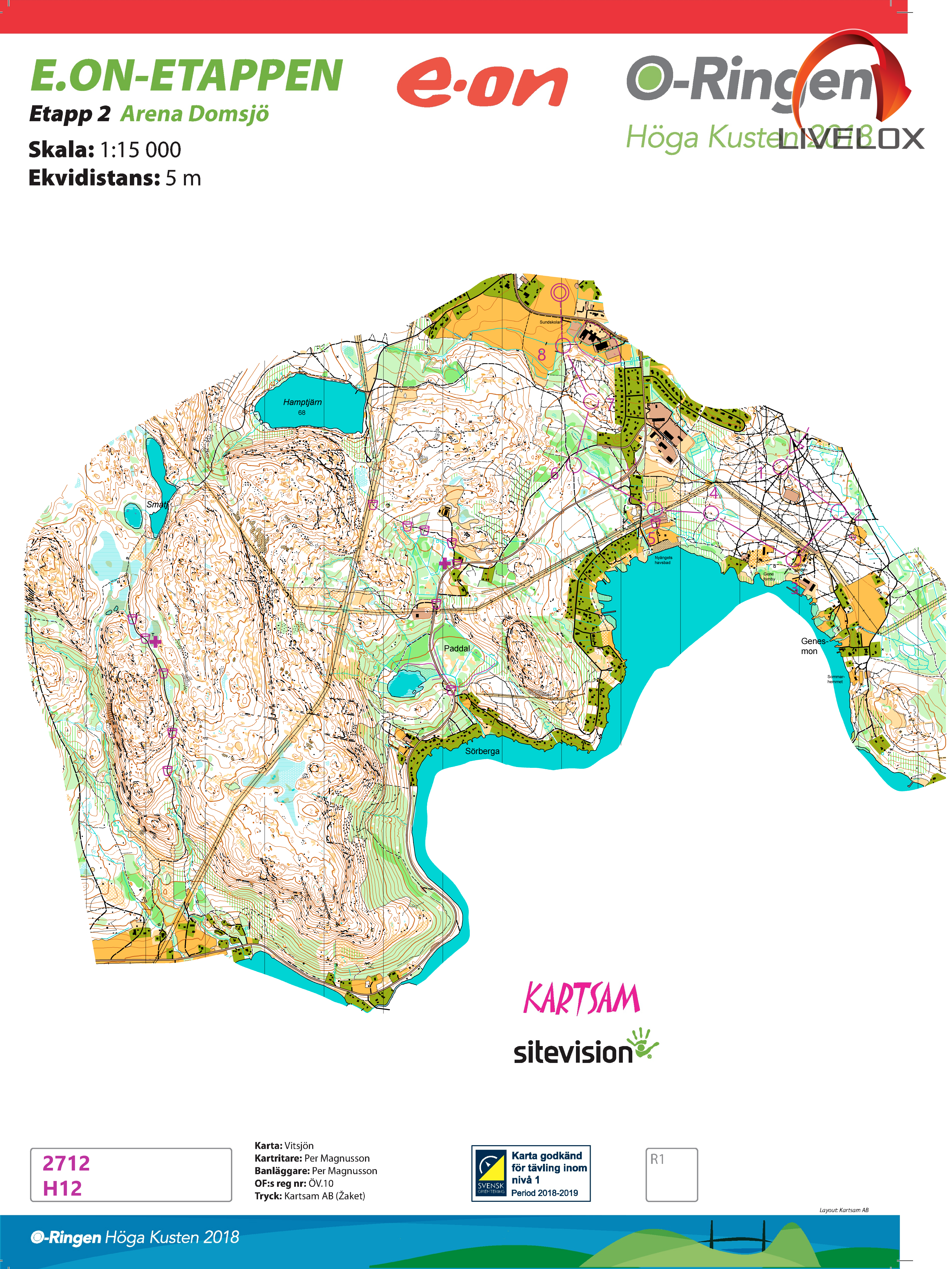 O-ringen Etapp 2 (22-07-2018)