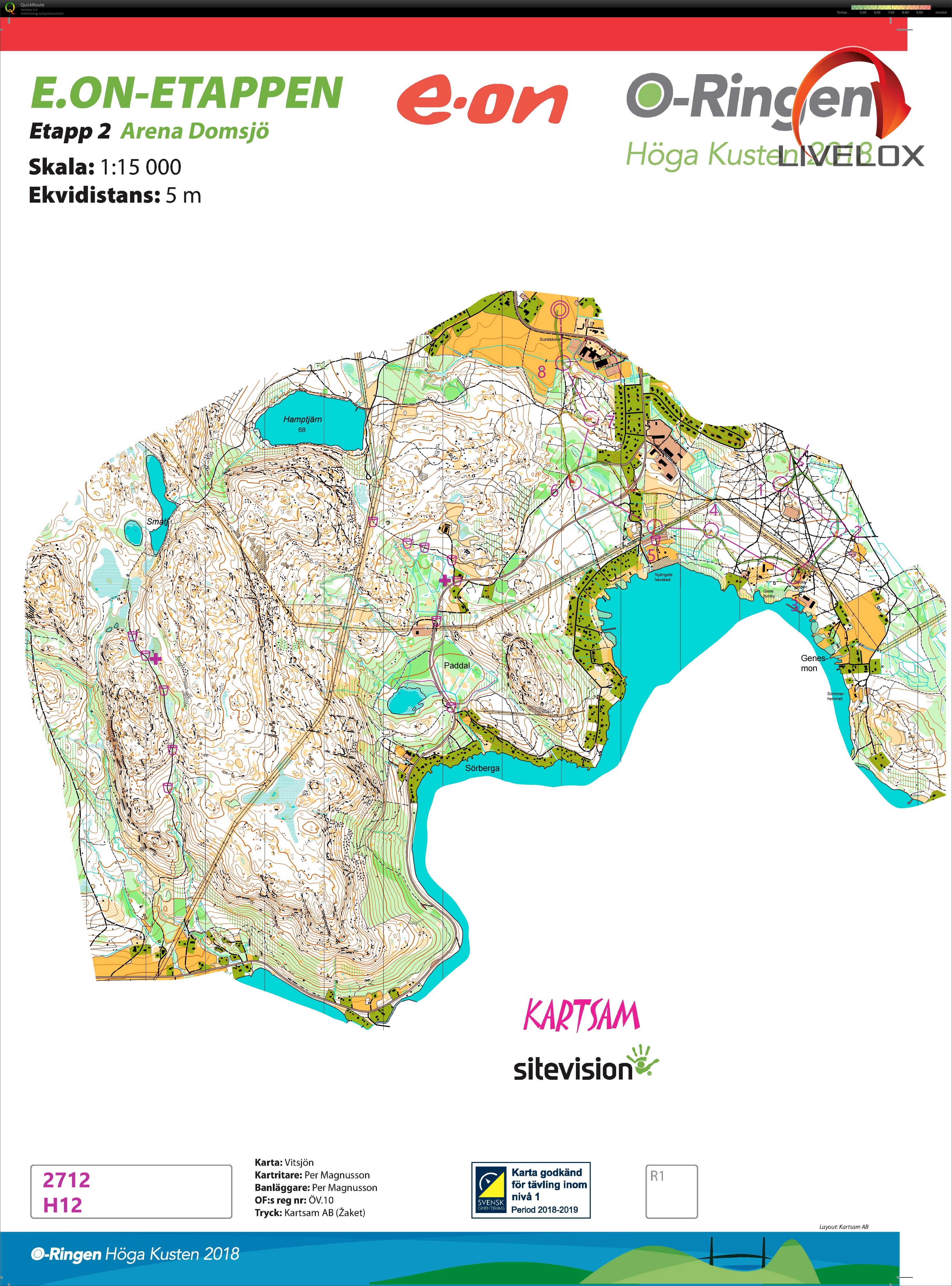 O-ringen Etapp 2 (22-07-2018)