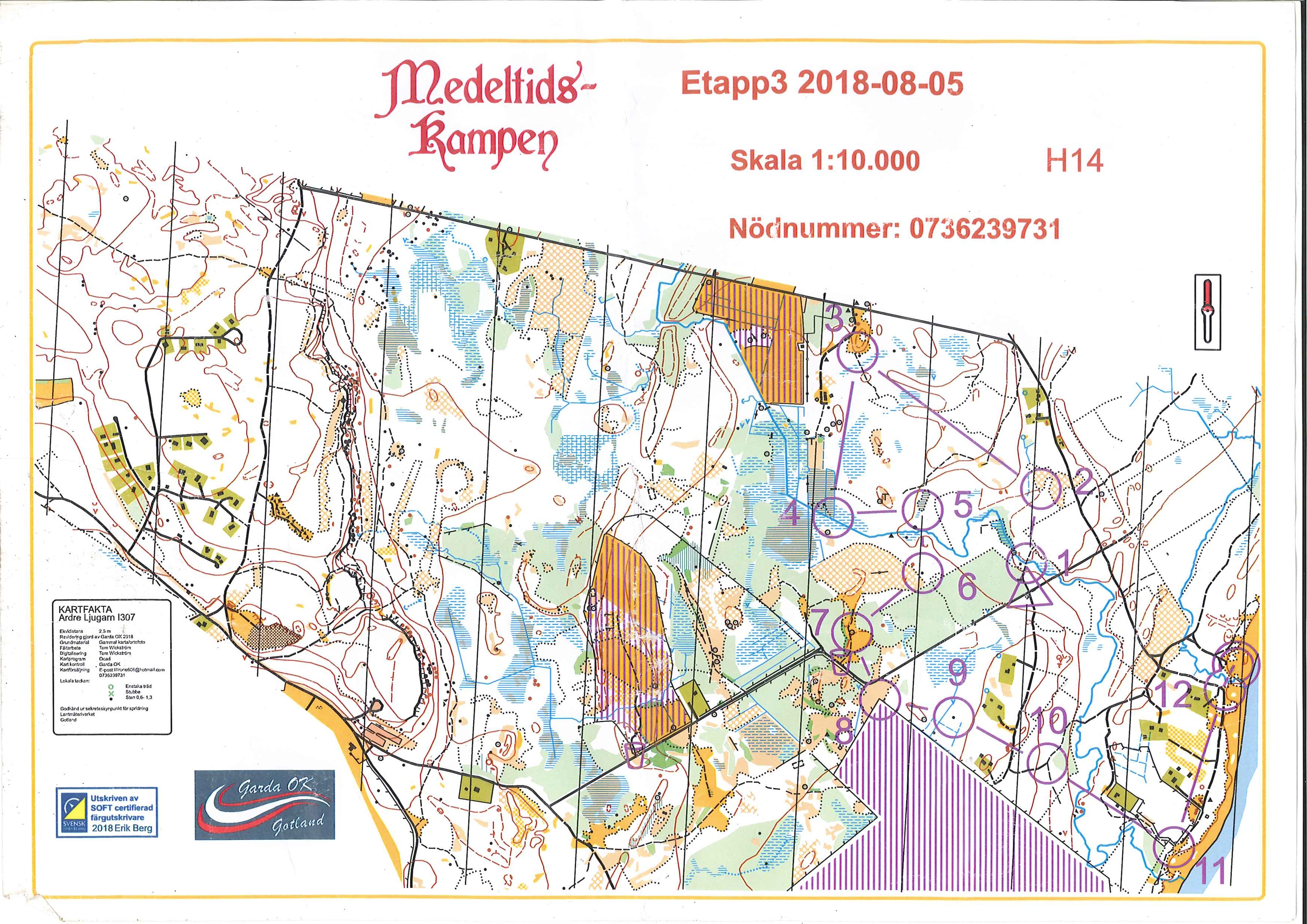 Medeltidskampen Etapp 3 (04-08-2018)