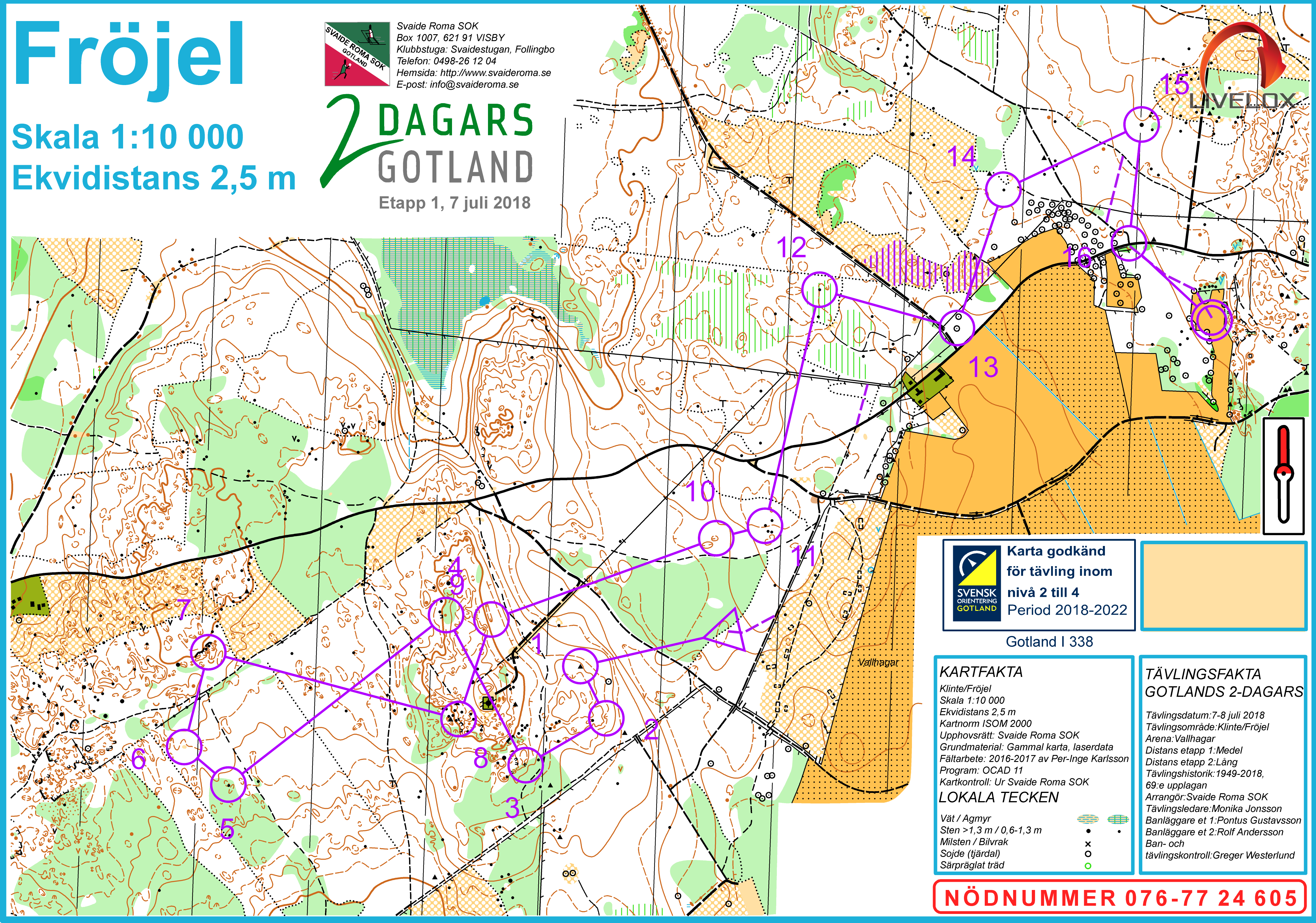 Gotlands 2-dagars Etapp 1 (06.07.2018)