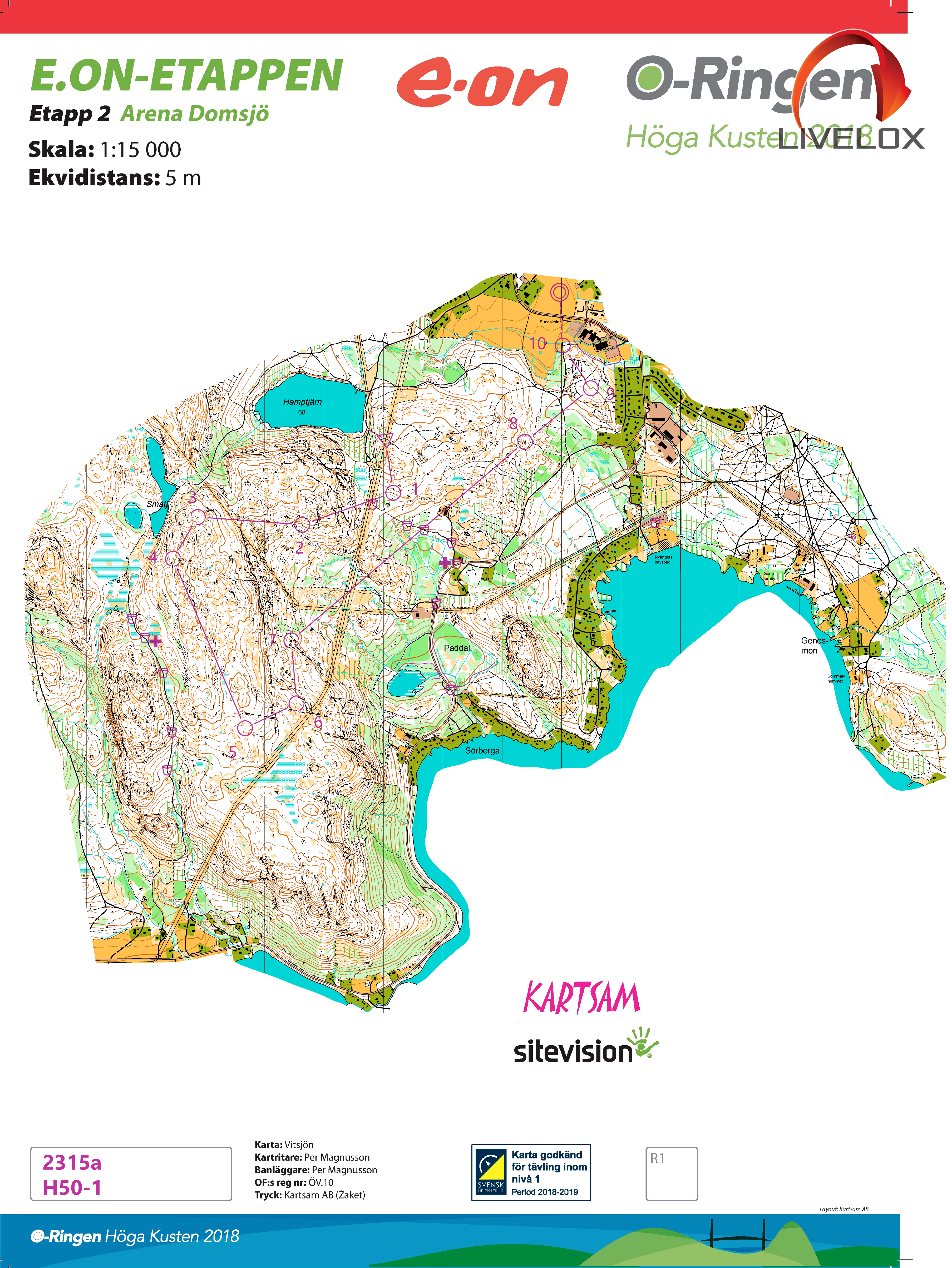 O-ringen Etapp 2 (22-07-2018)