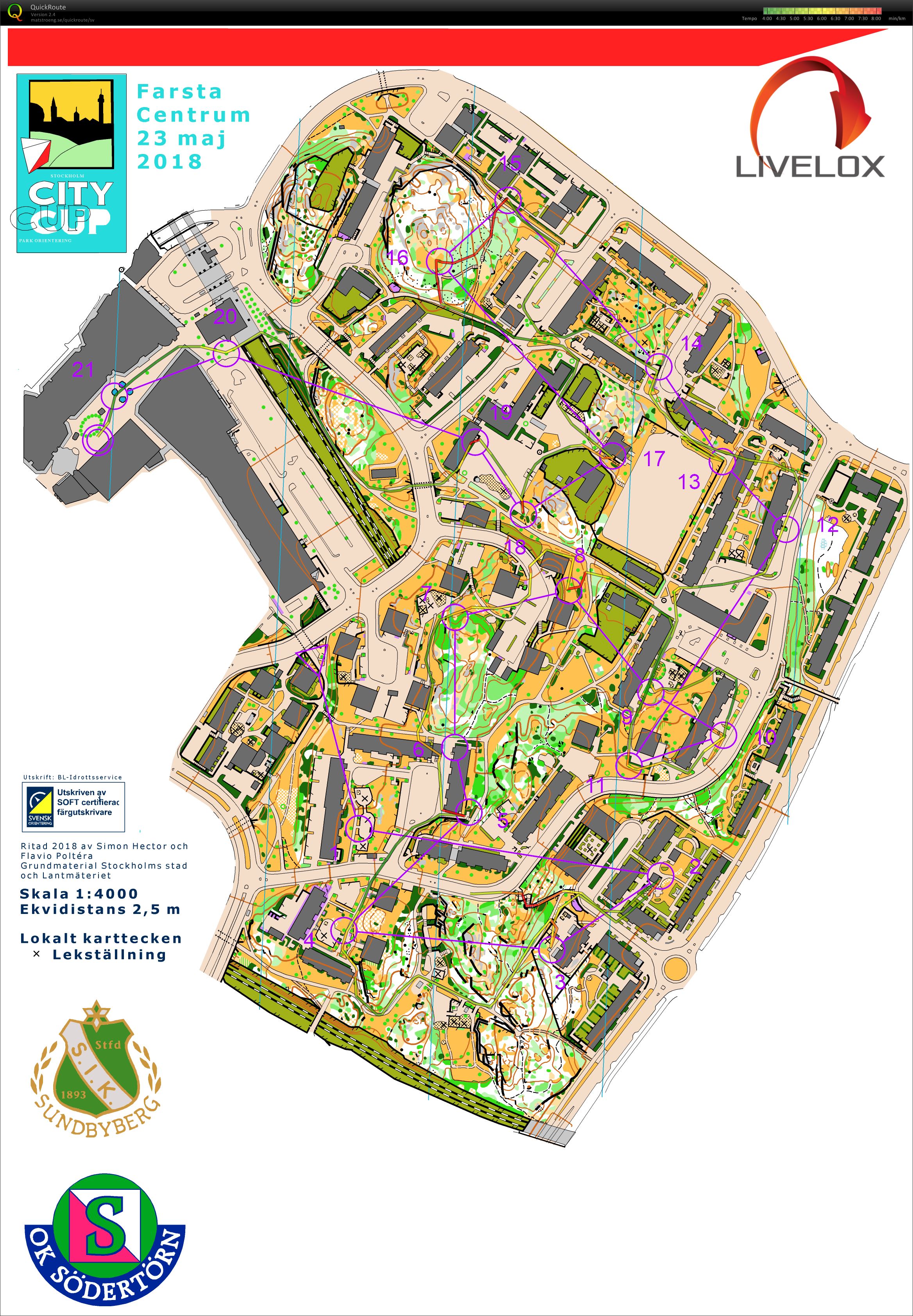 Stockholm City Cup, etapp 2 (23.05.2018)