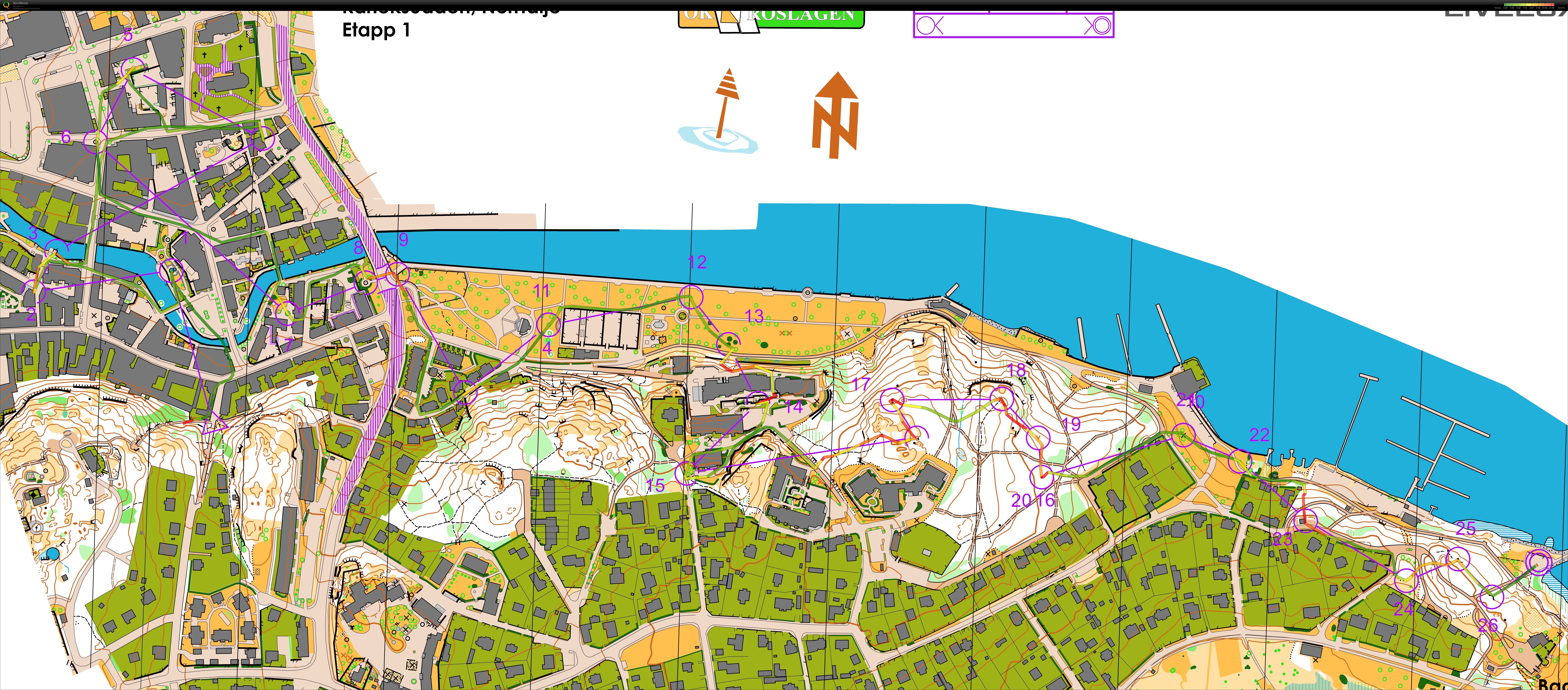 Skärgårdssprinten, etapp 1 (17.07.2018)