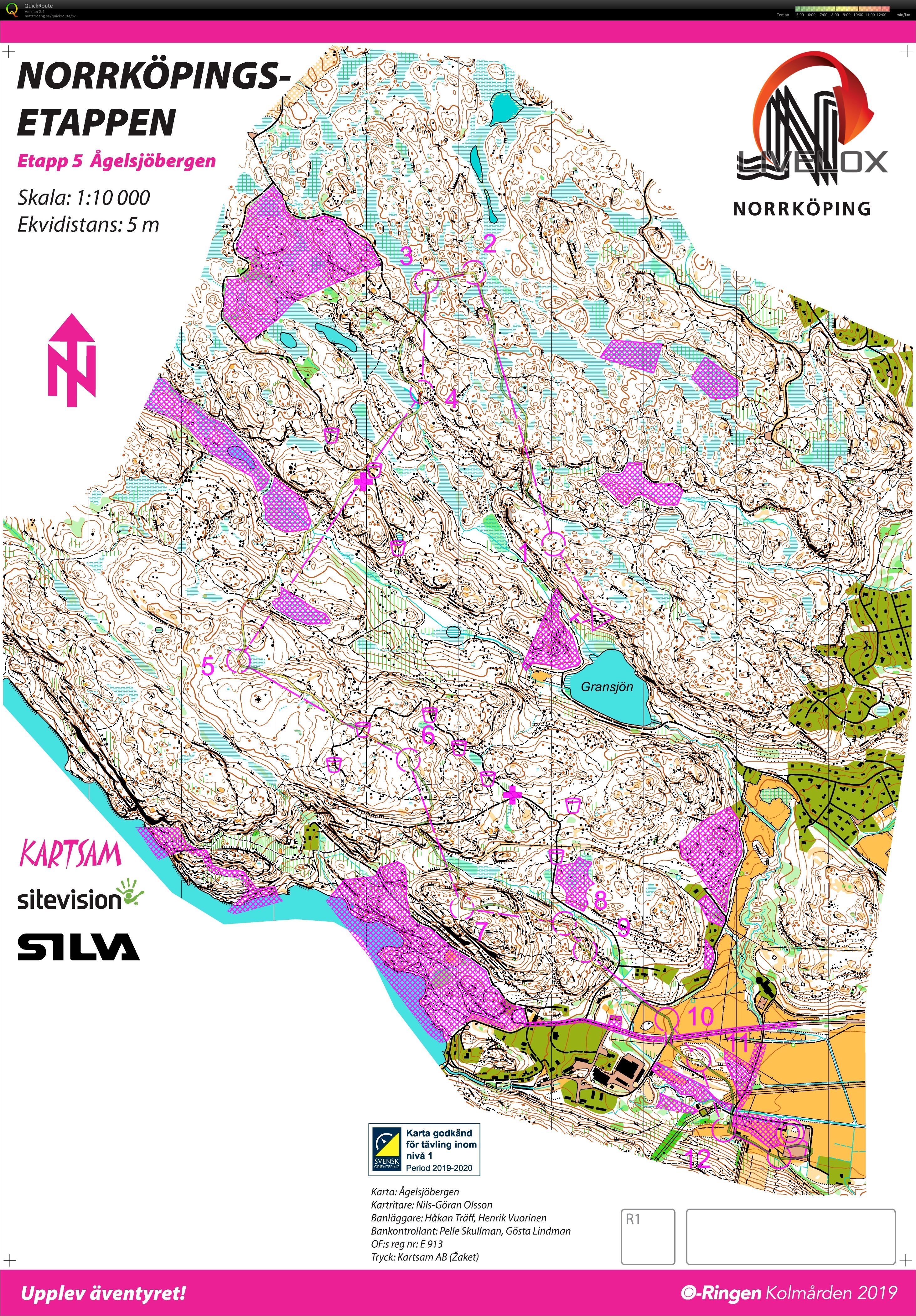 O-ringen Etapp 5 (27-07-2019)