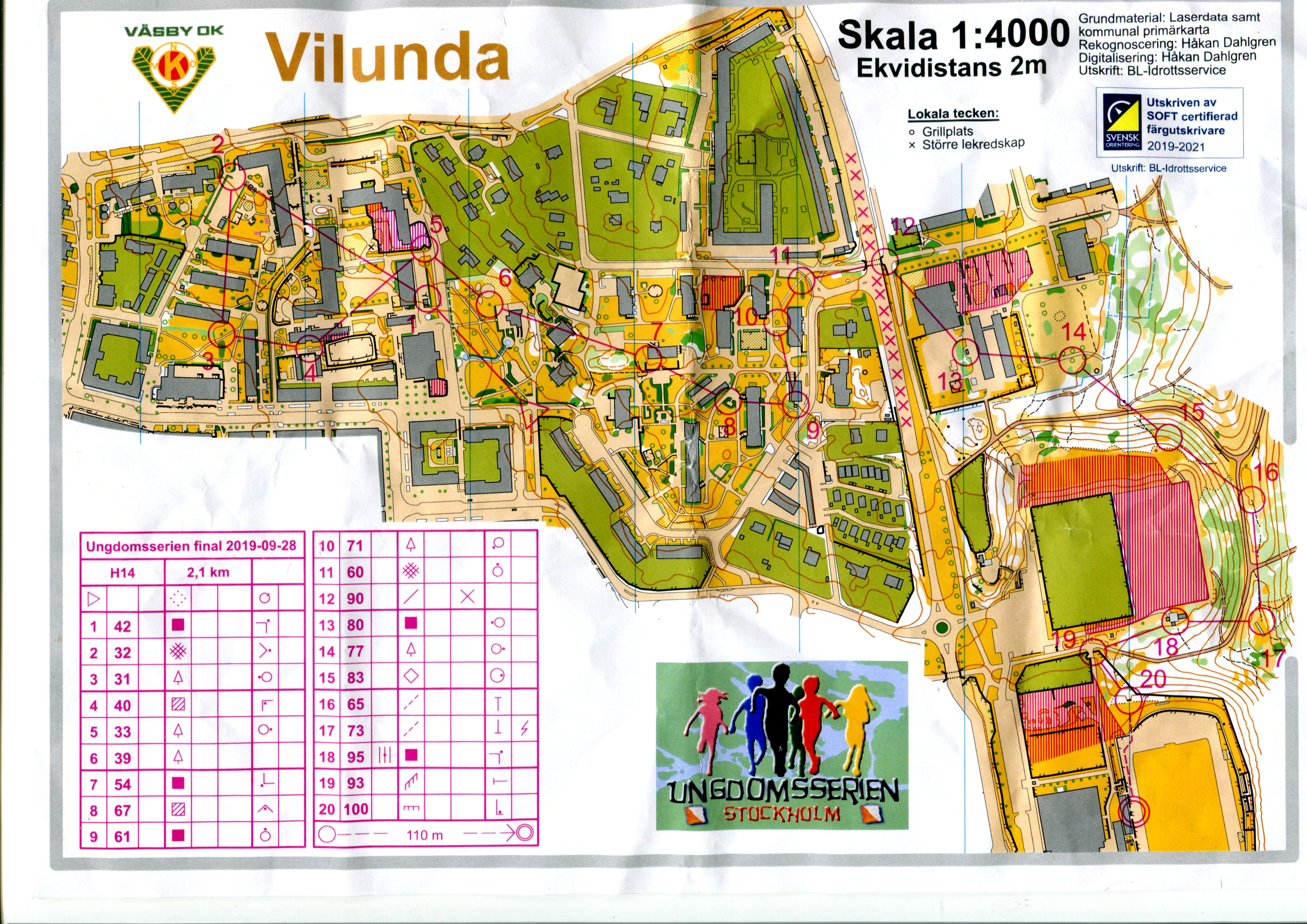 U-seriefinalen sprint (28-09-2019)