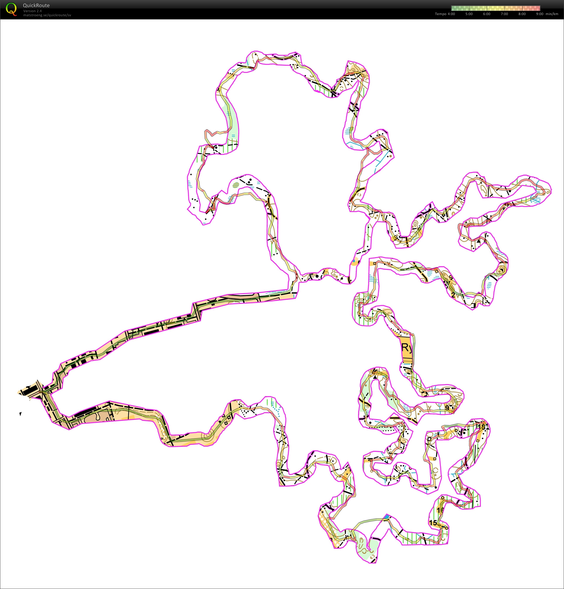 Natt-korridor Rydsskogen (2012-03-06)