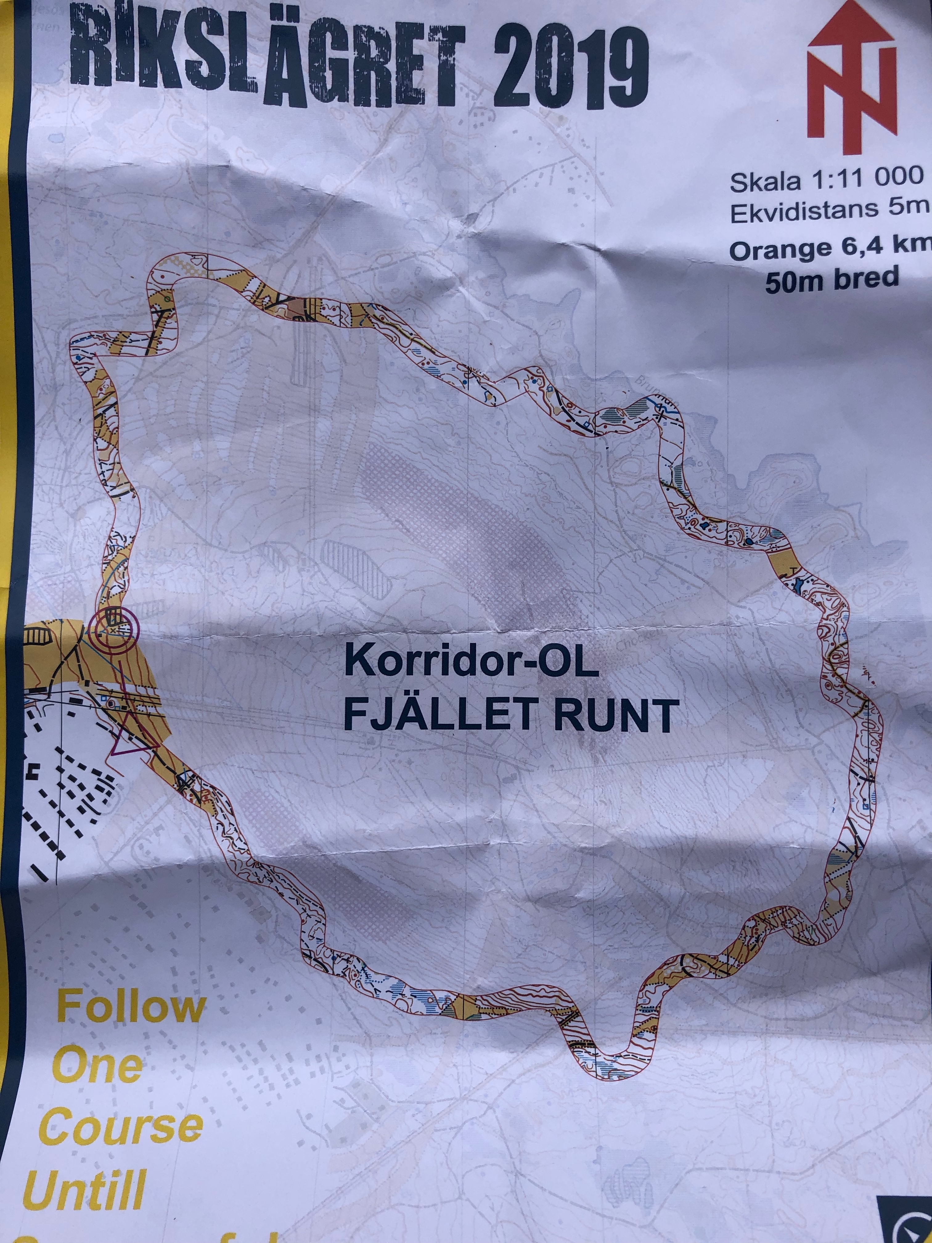 Rikslägret #3 Korridor Fjället runt (25.06.2019)