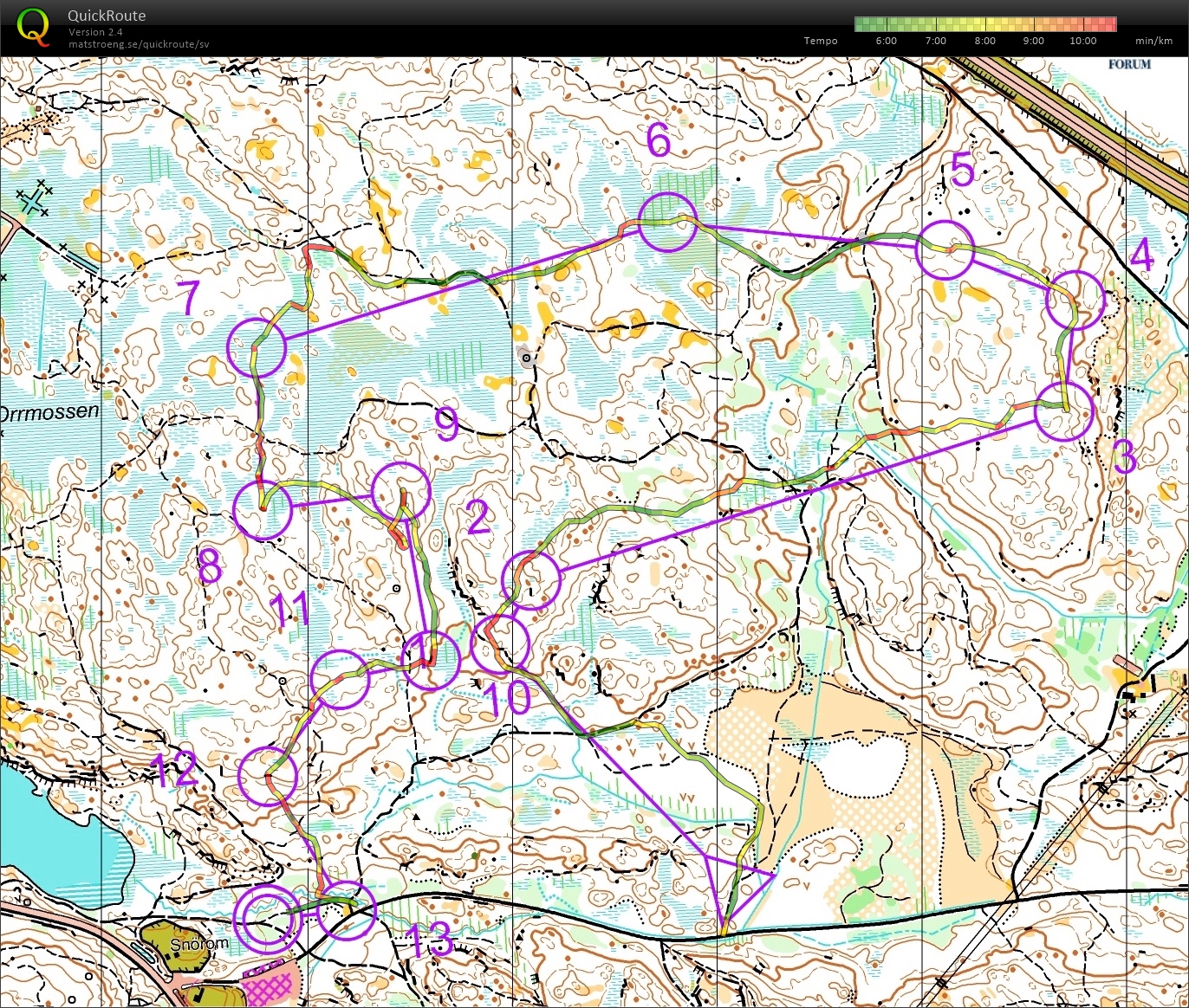 Ravinen 3-kvällars, etapp 1 (01.07.2019)