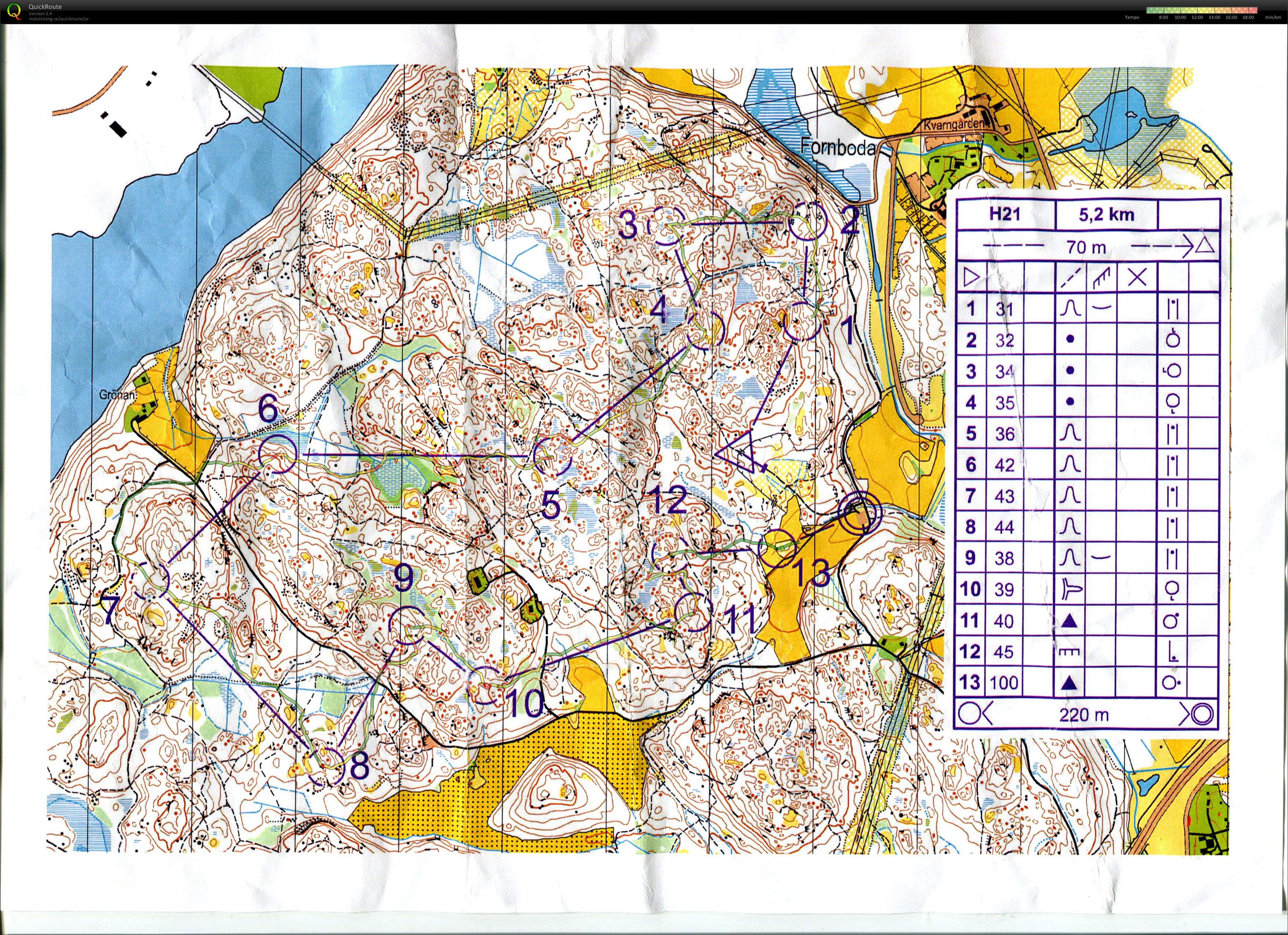 Tränings-OL Norra Törn (2020-04-18)