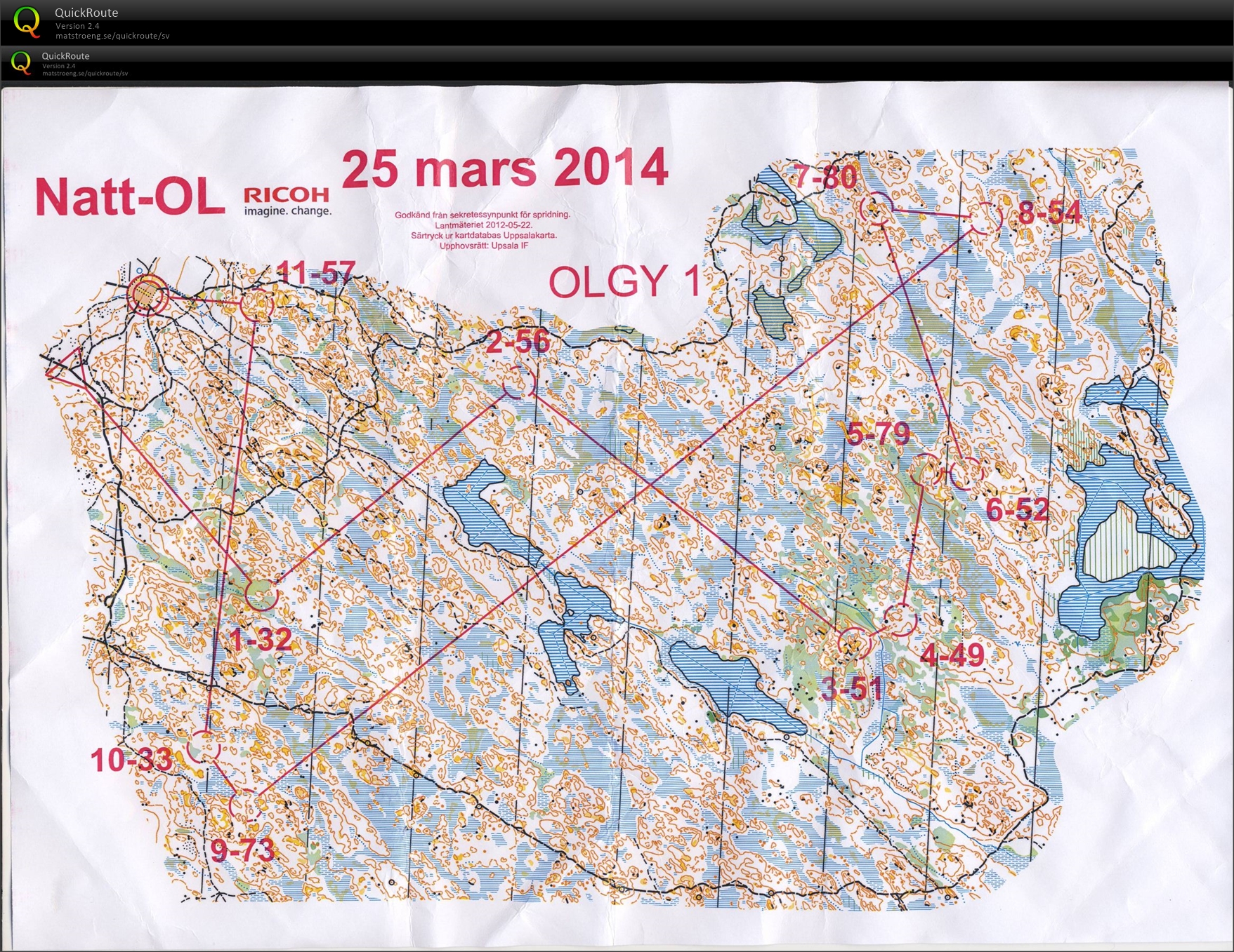 Natt OL inför SM (25/03/2014)