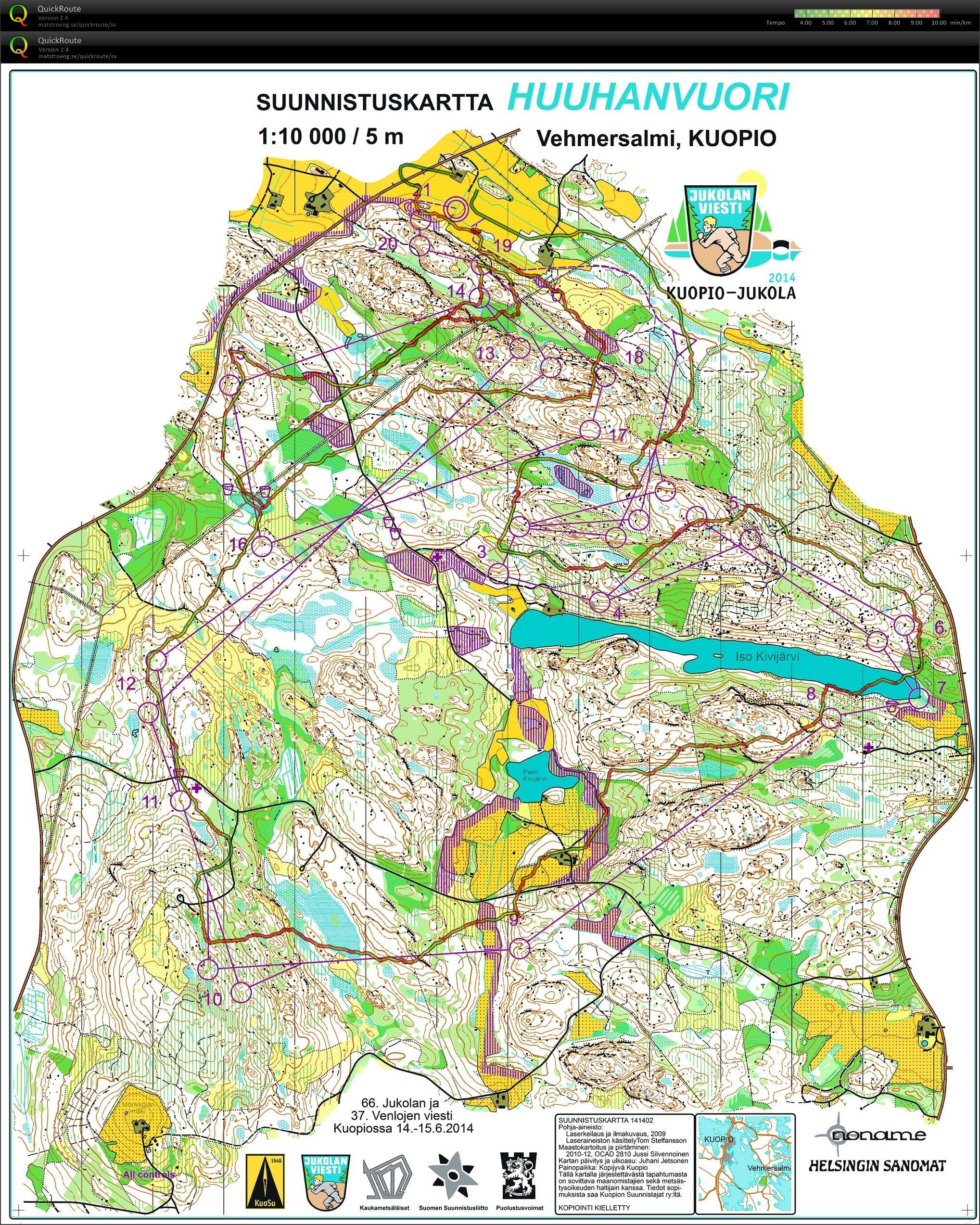 Jukola 2014 (14-06-2014)