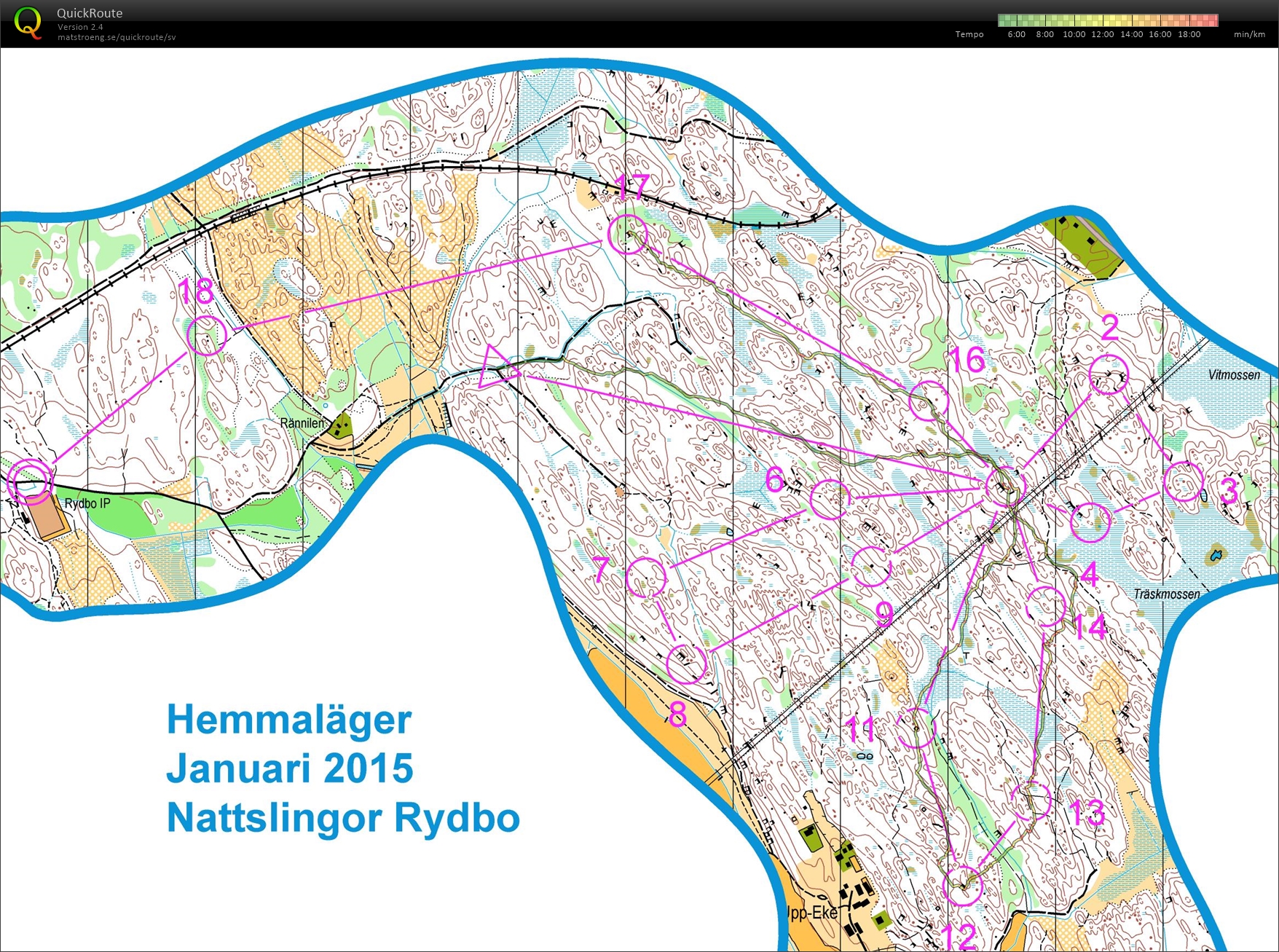 Hemmaläger Januari#3 Nattslingor (24.01.2015)