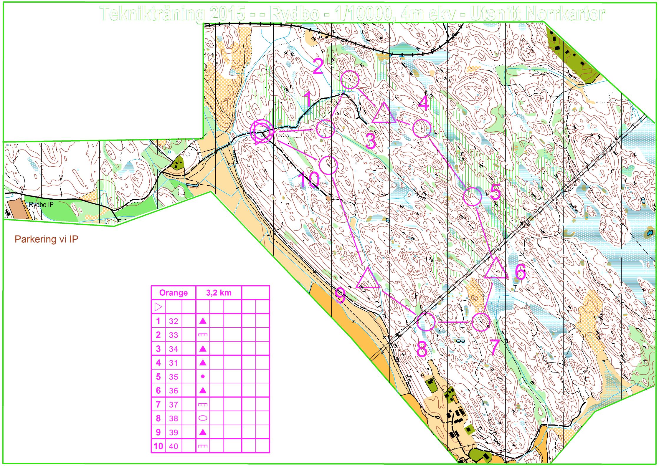 Nordvästträning v.21 Orange (2015-05-07)