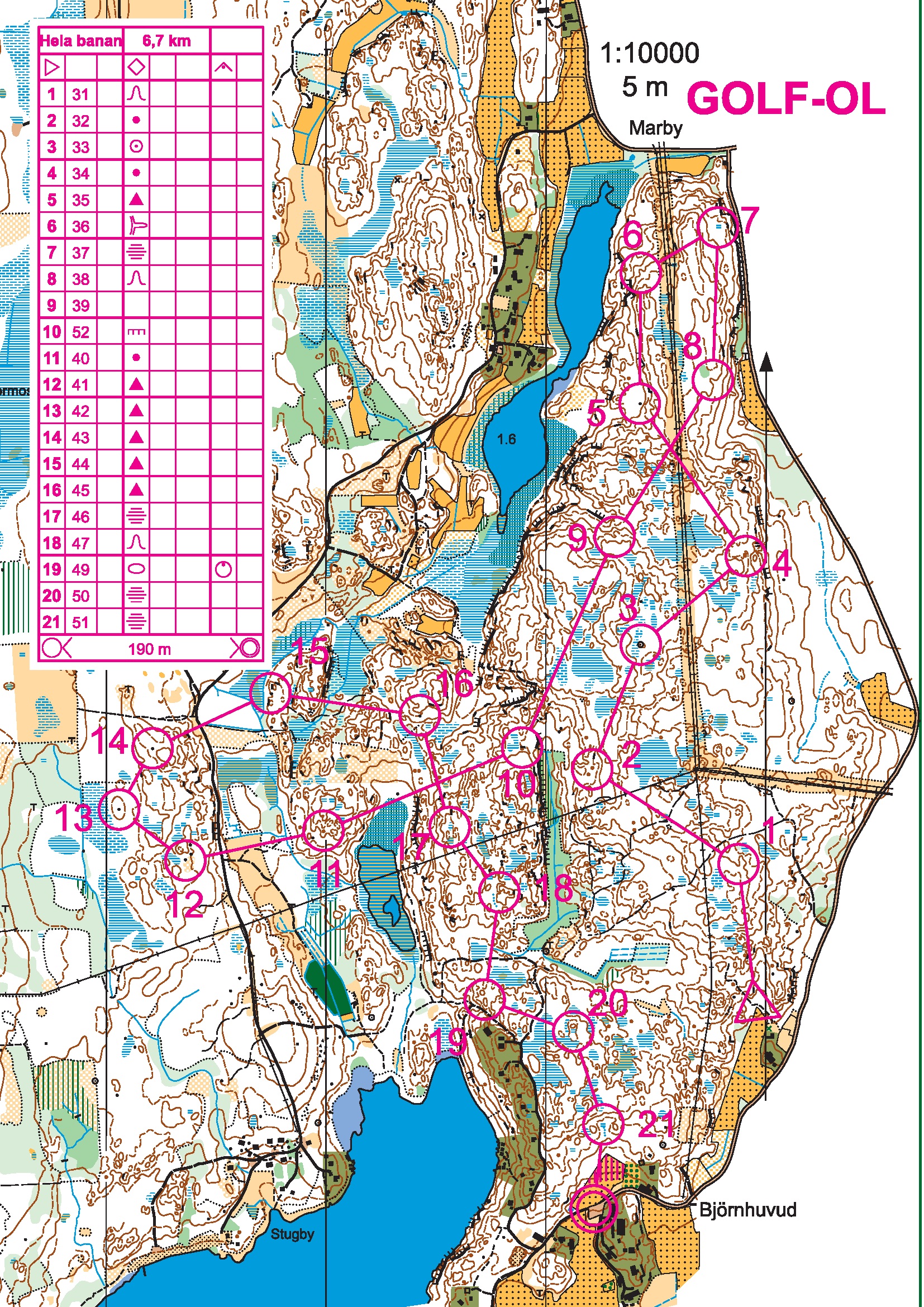 Träning 6 Olgy-läger "Golf-ol" (01-06-2015)